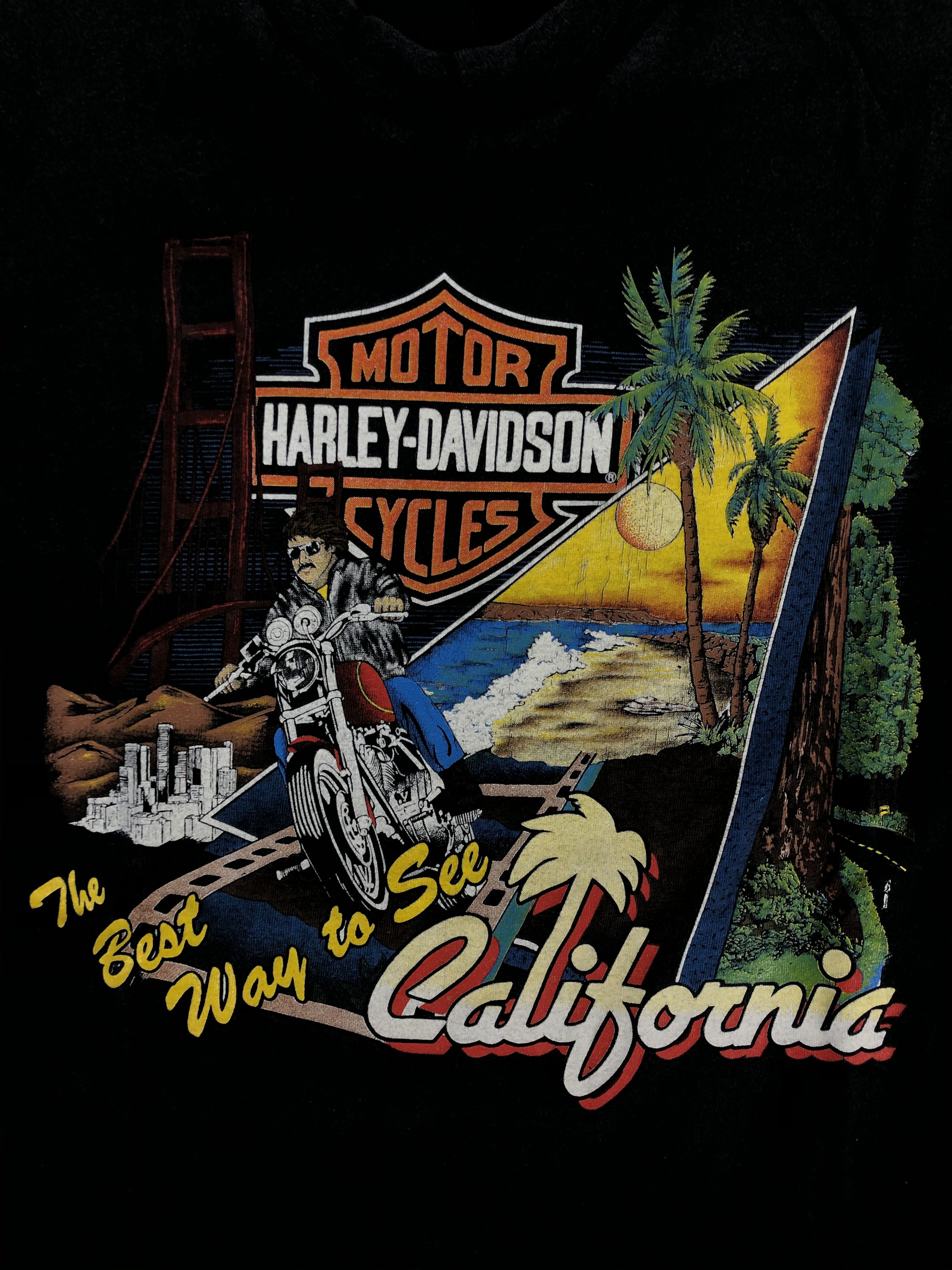 Harley Davidson Vintage 1988 Harley Davidson Best Way To See WEBBS Size US M / EU 48-50 / 2 - 5 Thumbnail