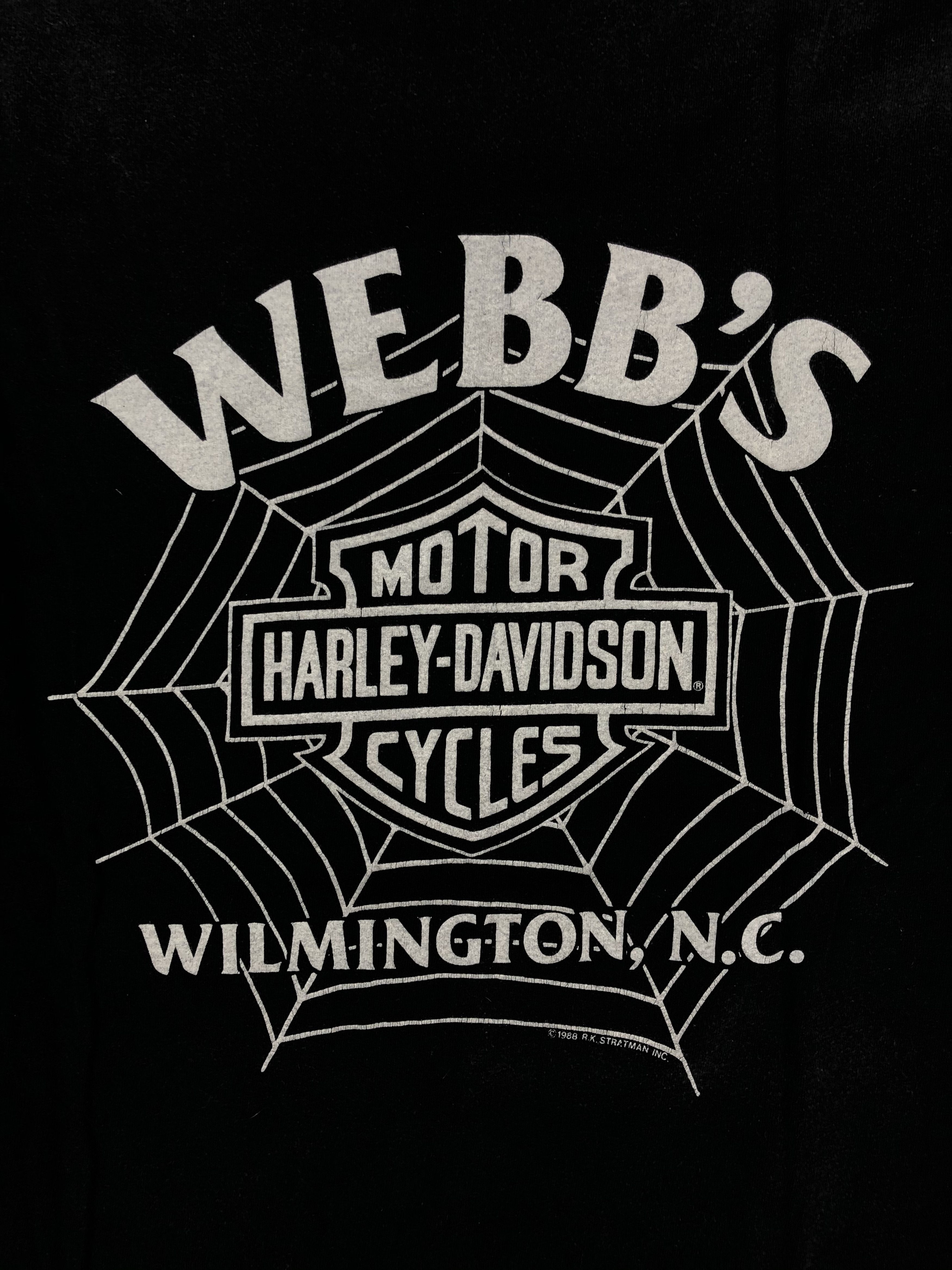 Harley Davidson Vintage 1988 Harley Davidson Best Way To See WEBBS Size US M / EU 48-50 / 2 - 8 Thumbnail
