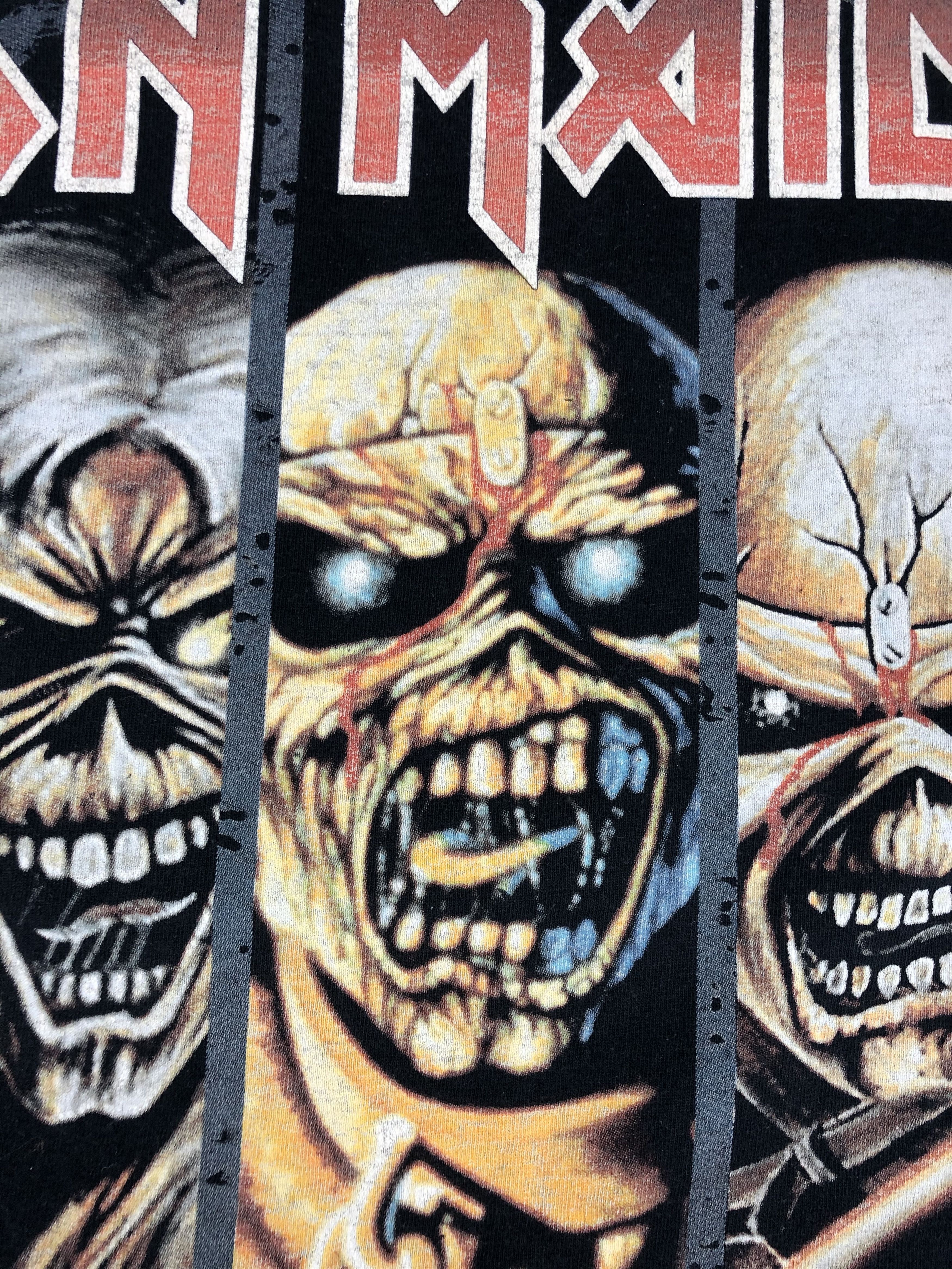 Band Tees Vintage Iron Maiden (Judas Priest Black Sabbath AC/DC) Size US M / EU 48-50 / 2 - 5 Thumbnail
