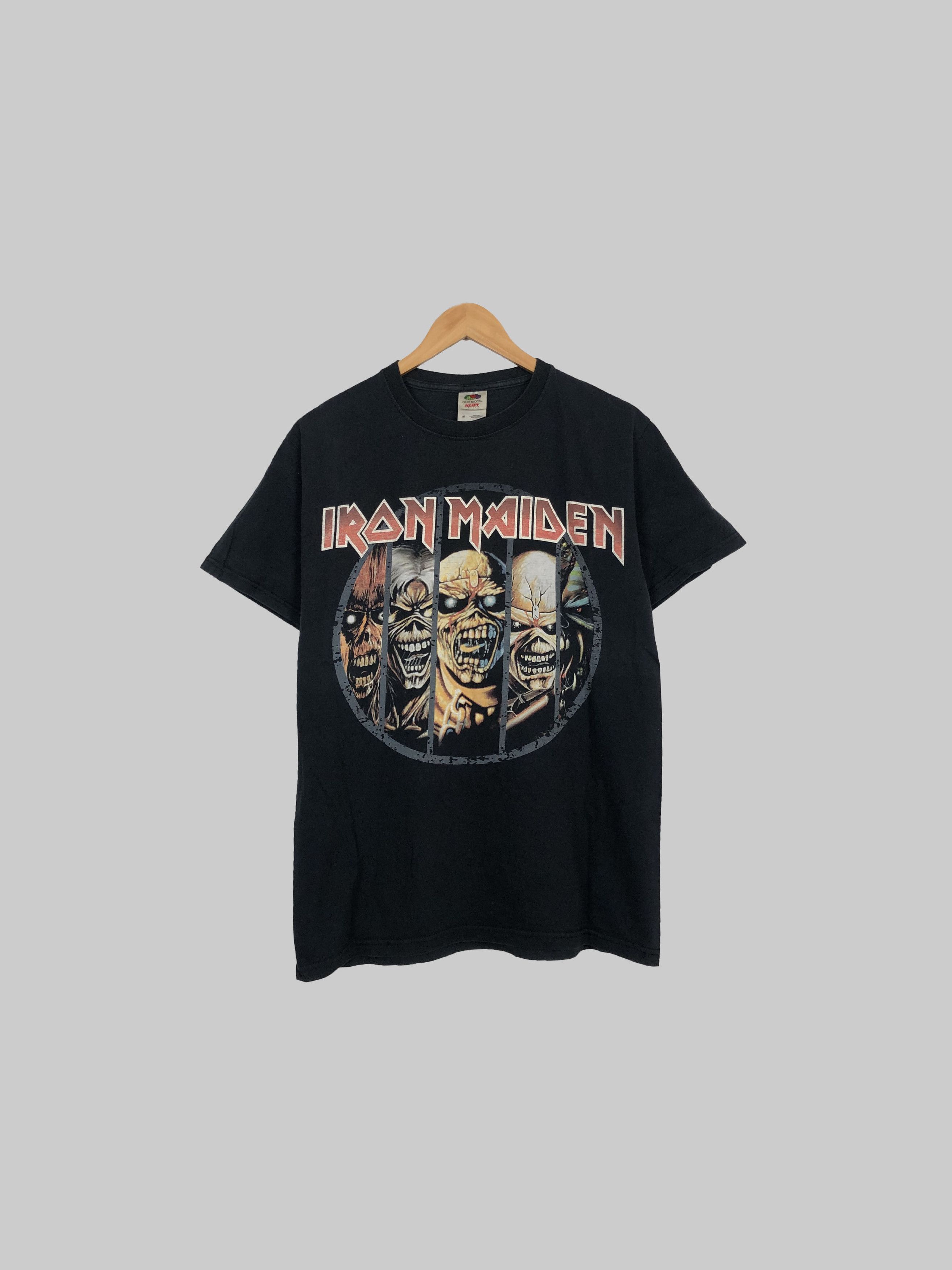 Band Tees Vintage Iron Maiden (Judas Priest Black Sabbath AC/DC) Size US M / EU 48-50 / 2 - 1 Thumbnail