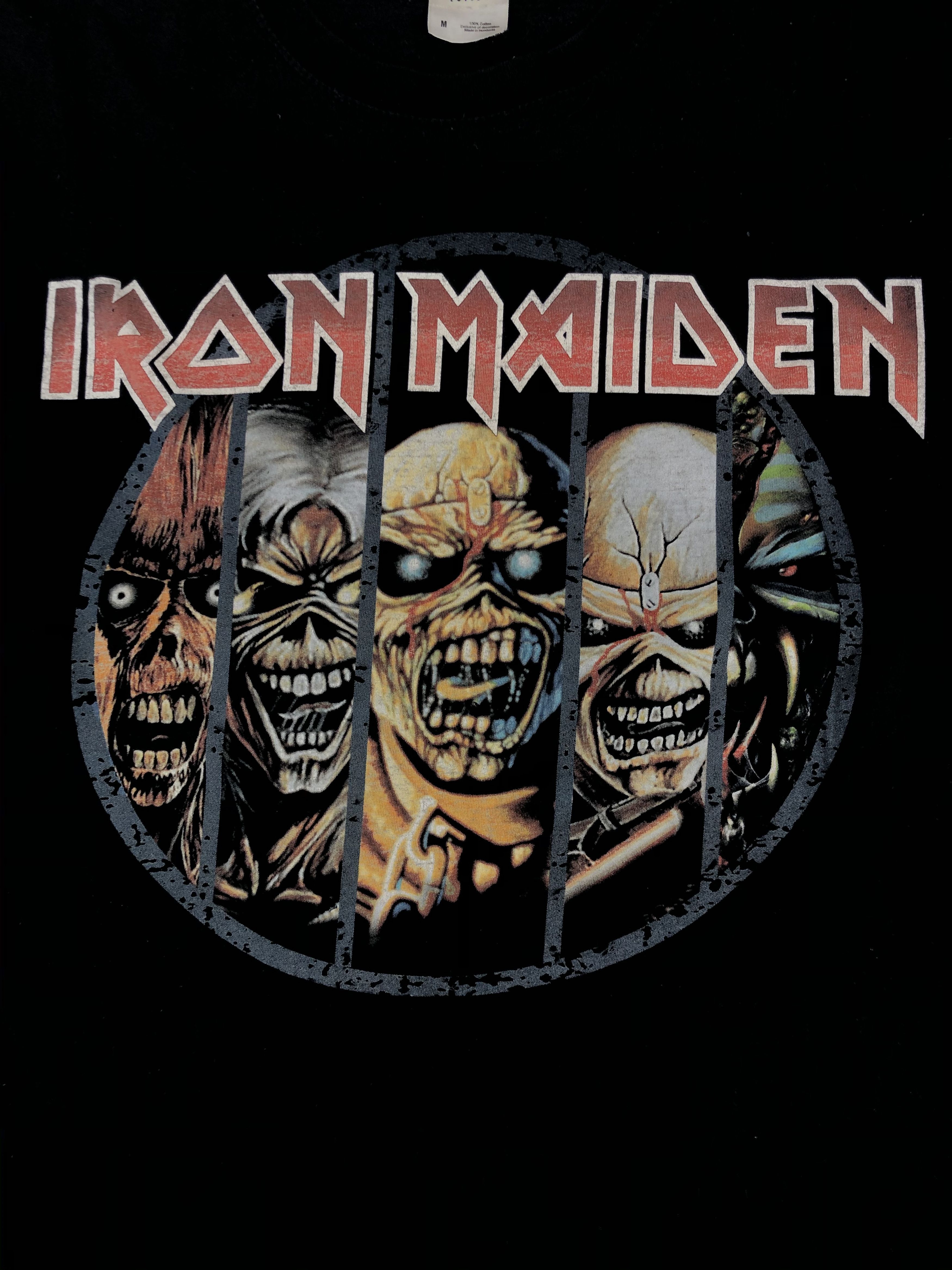 Band Tees Vintage Iron Maiden (Judas Priest Black Sabbath AC/DC) Size US M / EU 48-50 / 2 - 3 Thumbnail