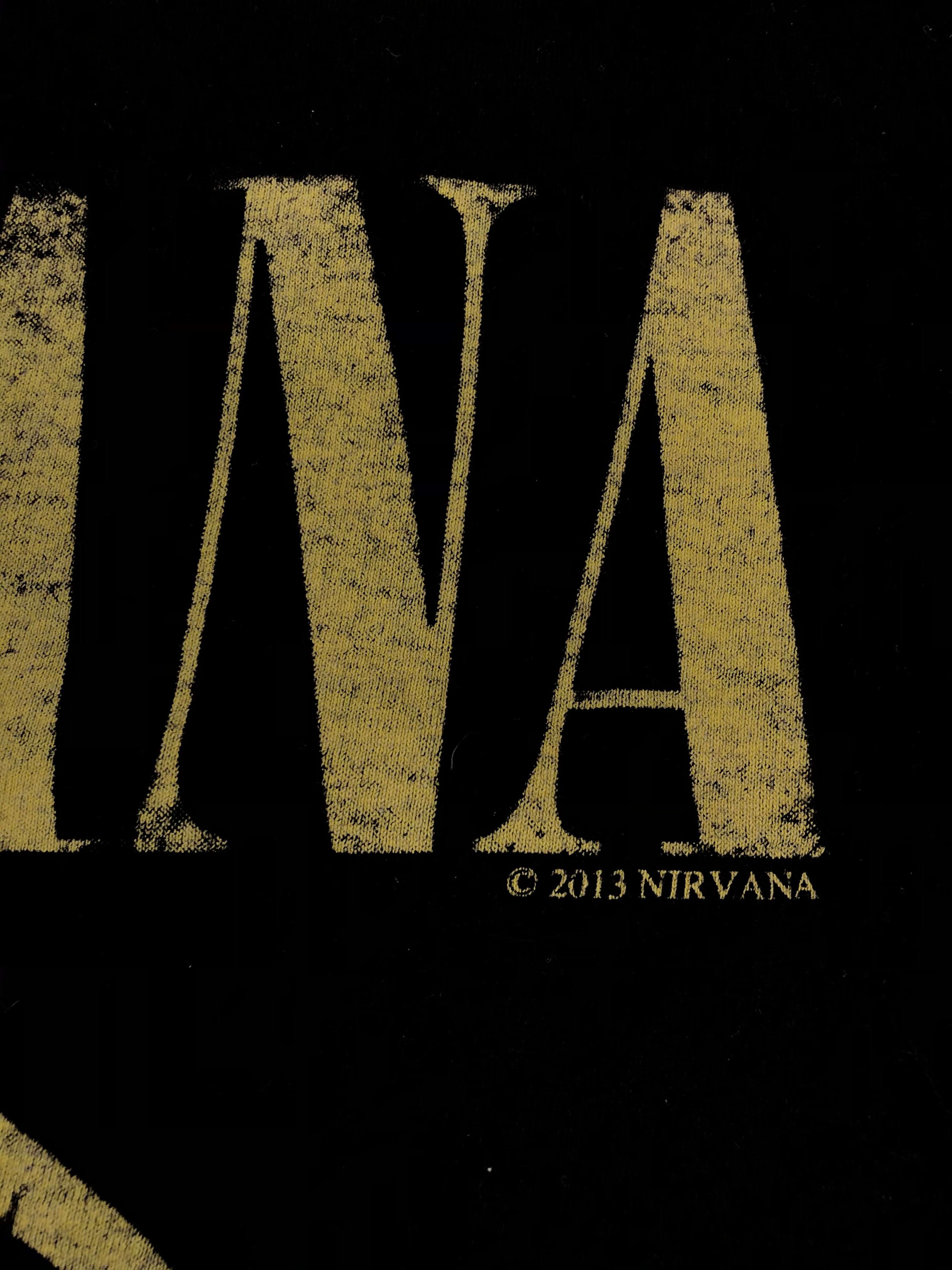 Band Tees Vintage 2013 Nirvana (Pearl Jam Foo Fighters) Size US M / EU 48-50 / 2 - 4 Thumbnail
