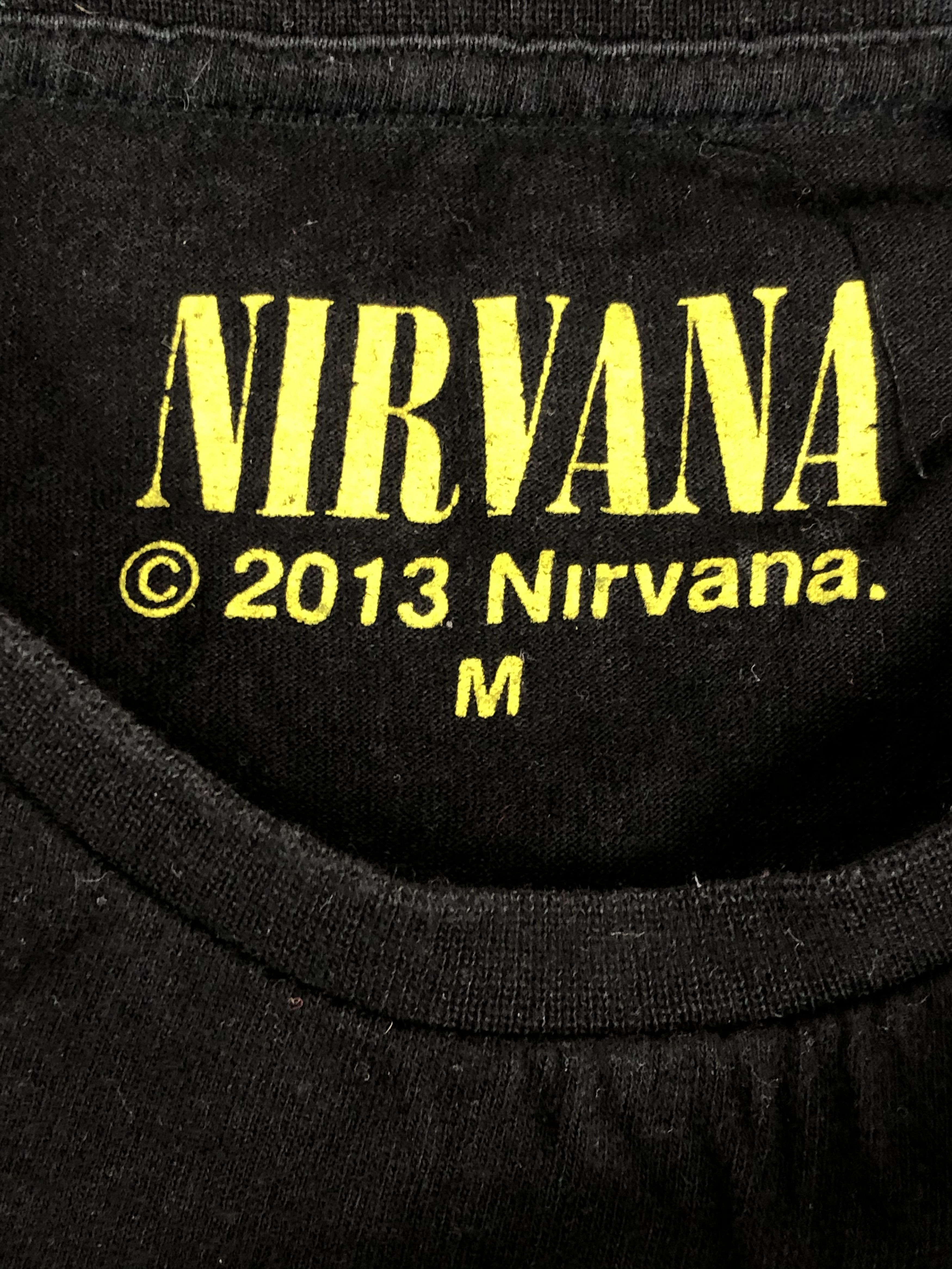 Band Tees Vintage 2013 Nirvana (Pearl Jam Foo Fighters) Size US M / EU 48-50 / 2 - 10 Thumbnail