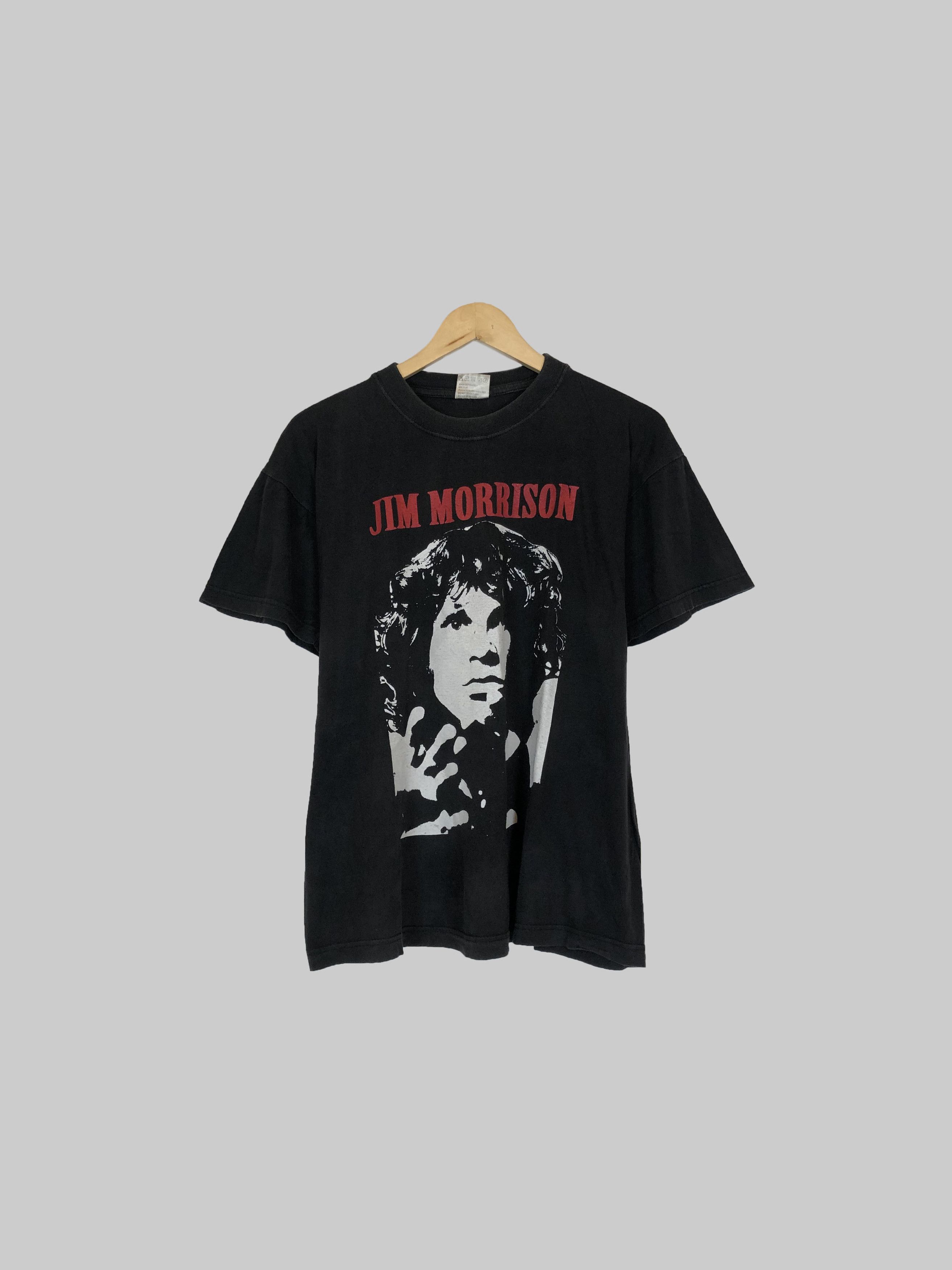 Band Tees Vintage Jim Morrison (Pink Floyd Led Zeppelin Deep Purple) Size US L / EU 52-54 / 3 - 1 Thumbnail