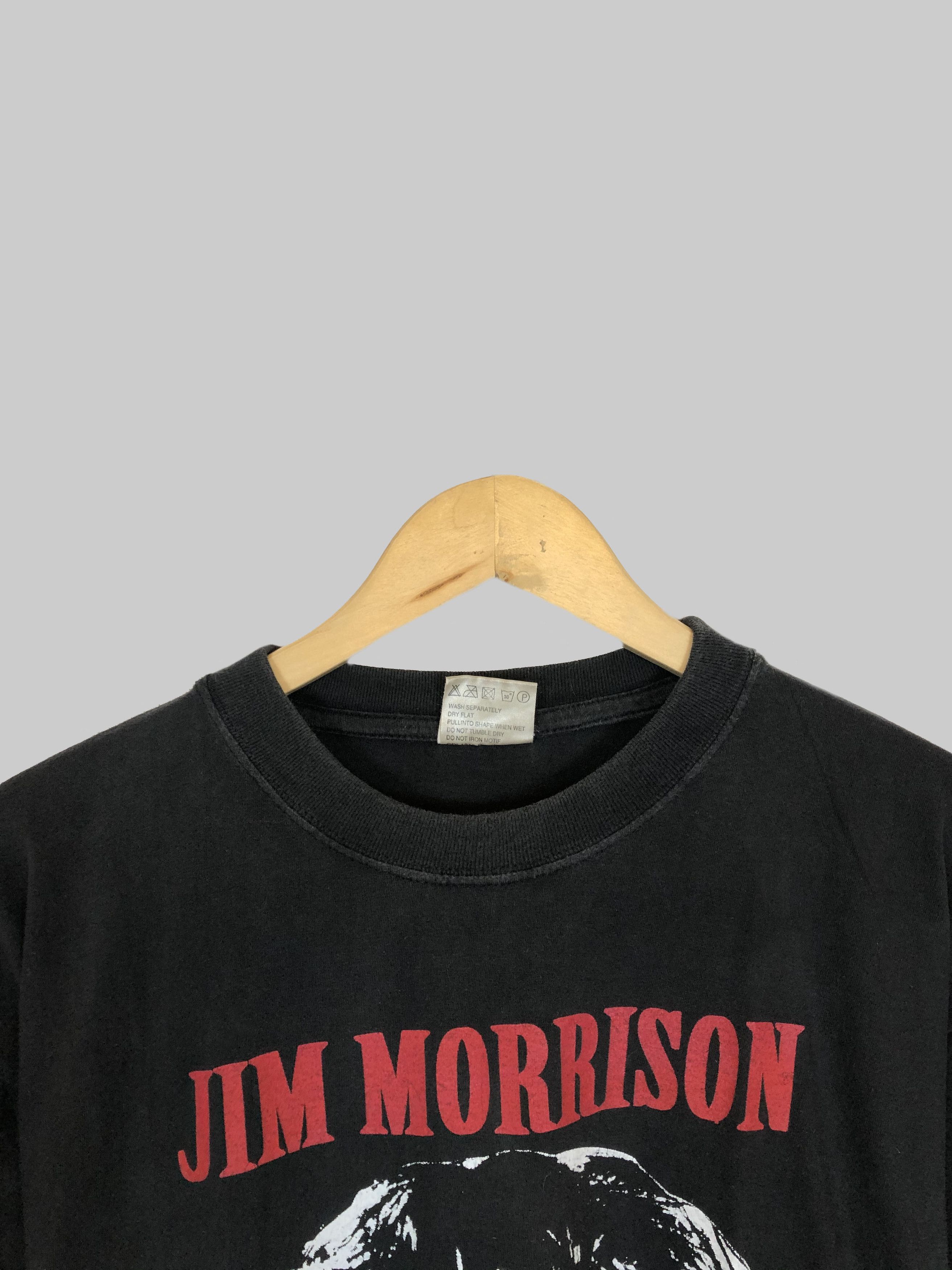 Band Tees Vintage Jim Morrison (Pink Floyd Led Zeppelin Deep Purple) Size US L / EU 52-54 / 3 - 2 Thumbnail