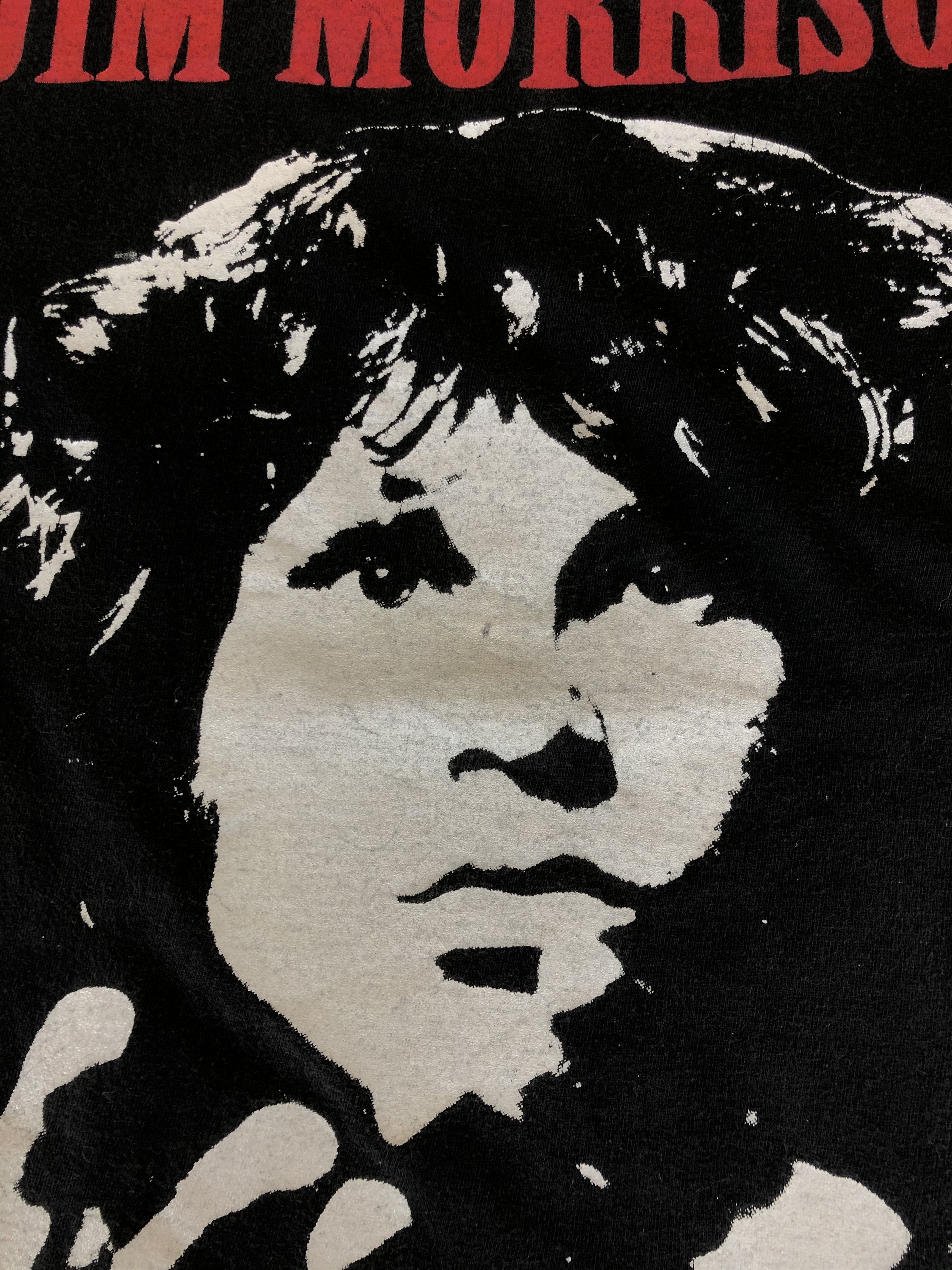 Band Tees Vintage Jim Morrison (Pink Floyd Led Zeppelin Deep Purple) Size US L / EU 52-54 / 3 - 5 Thumbnail