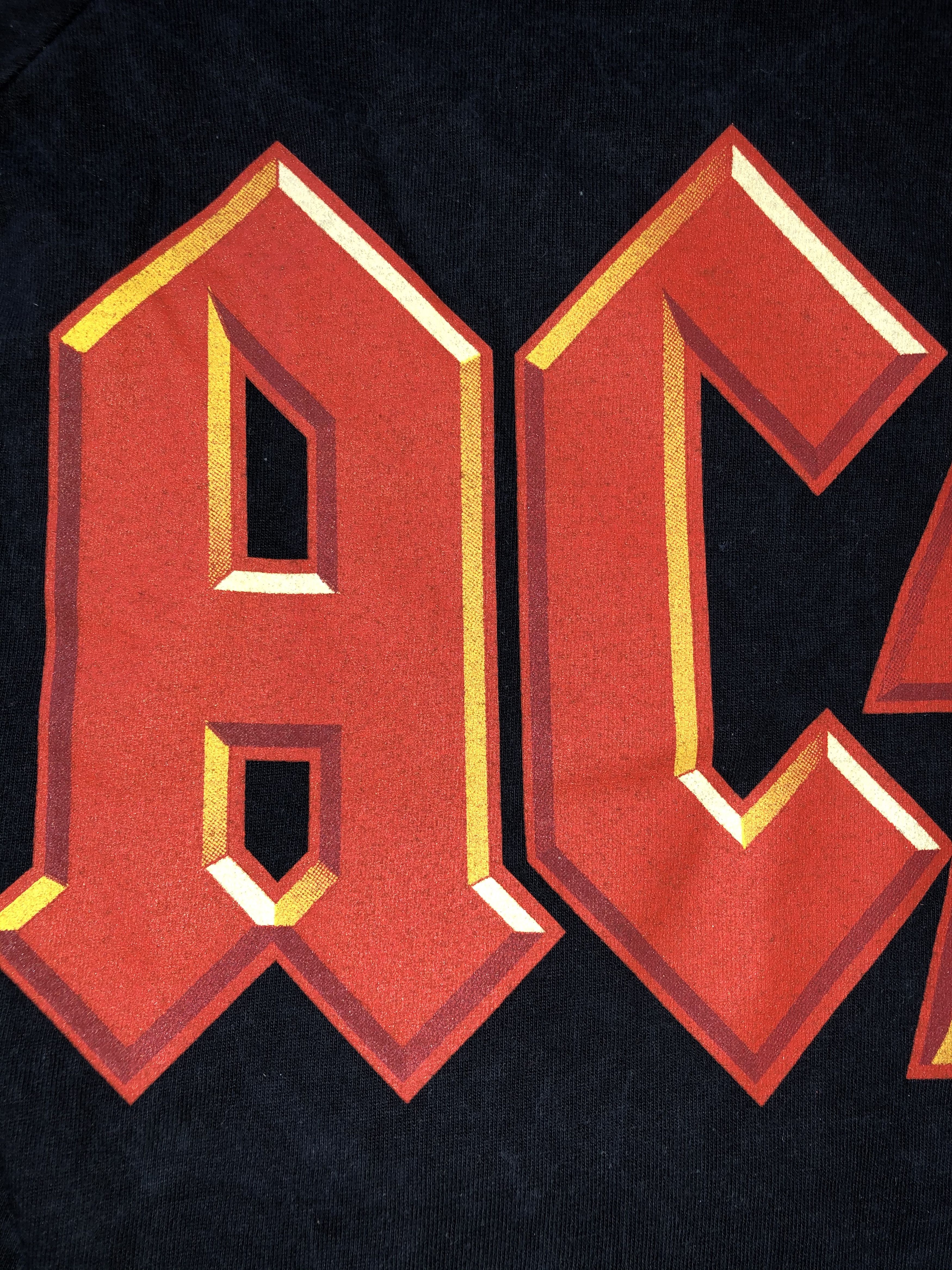 AC/DC Vintage 2017 AC/DC t-shirt (Led Zeppelin Guns N' Roses) Size US XS / EU 42 / 0 - 2 Thumbnail
