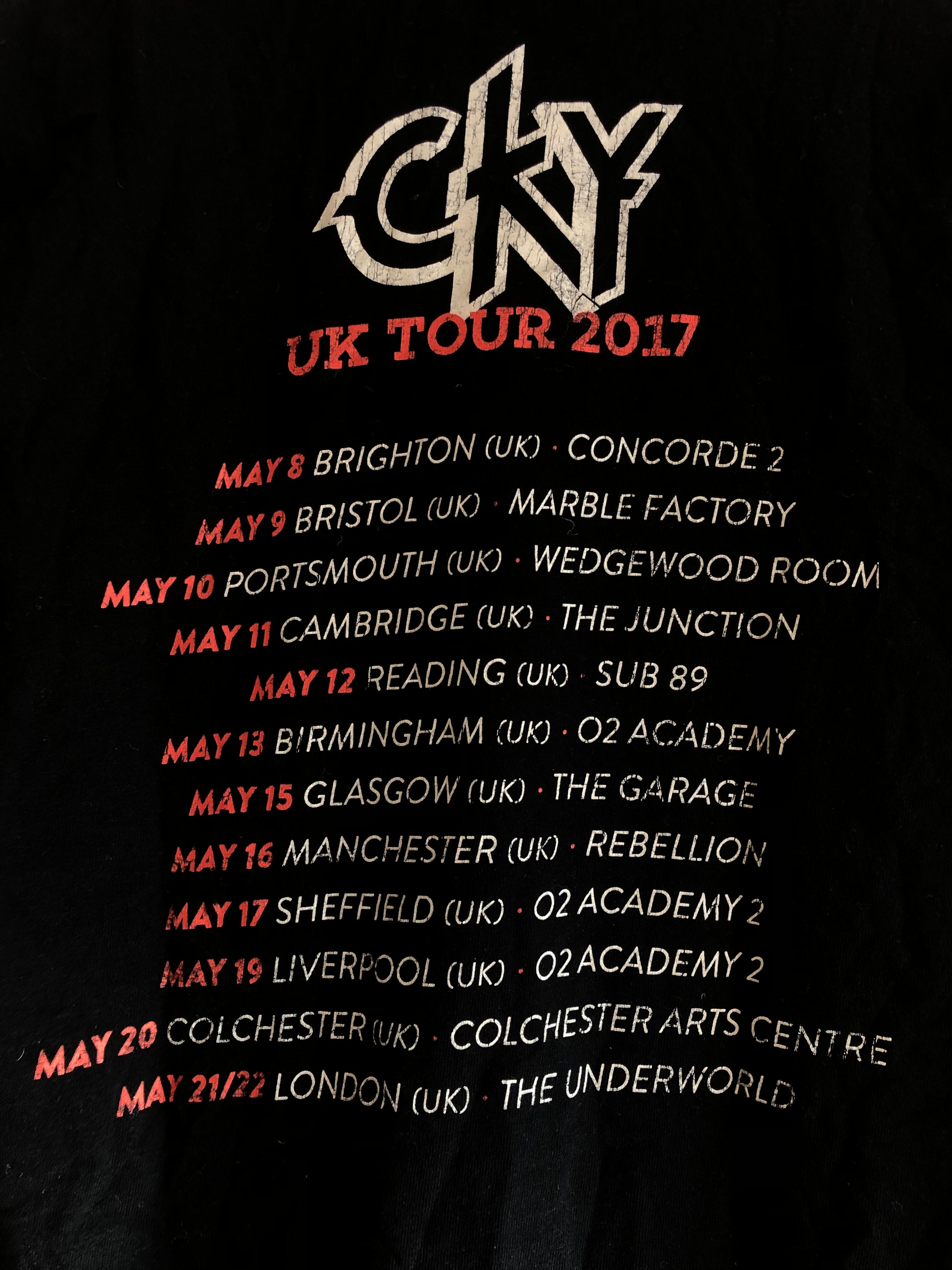 Band Tees Vinatge CKY t-shirt (HIM, BAM, Margera, MTV, jackass skate) Size US S / EU 44-46 / 1 - 4 Thumbnail