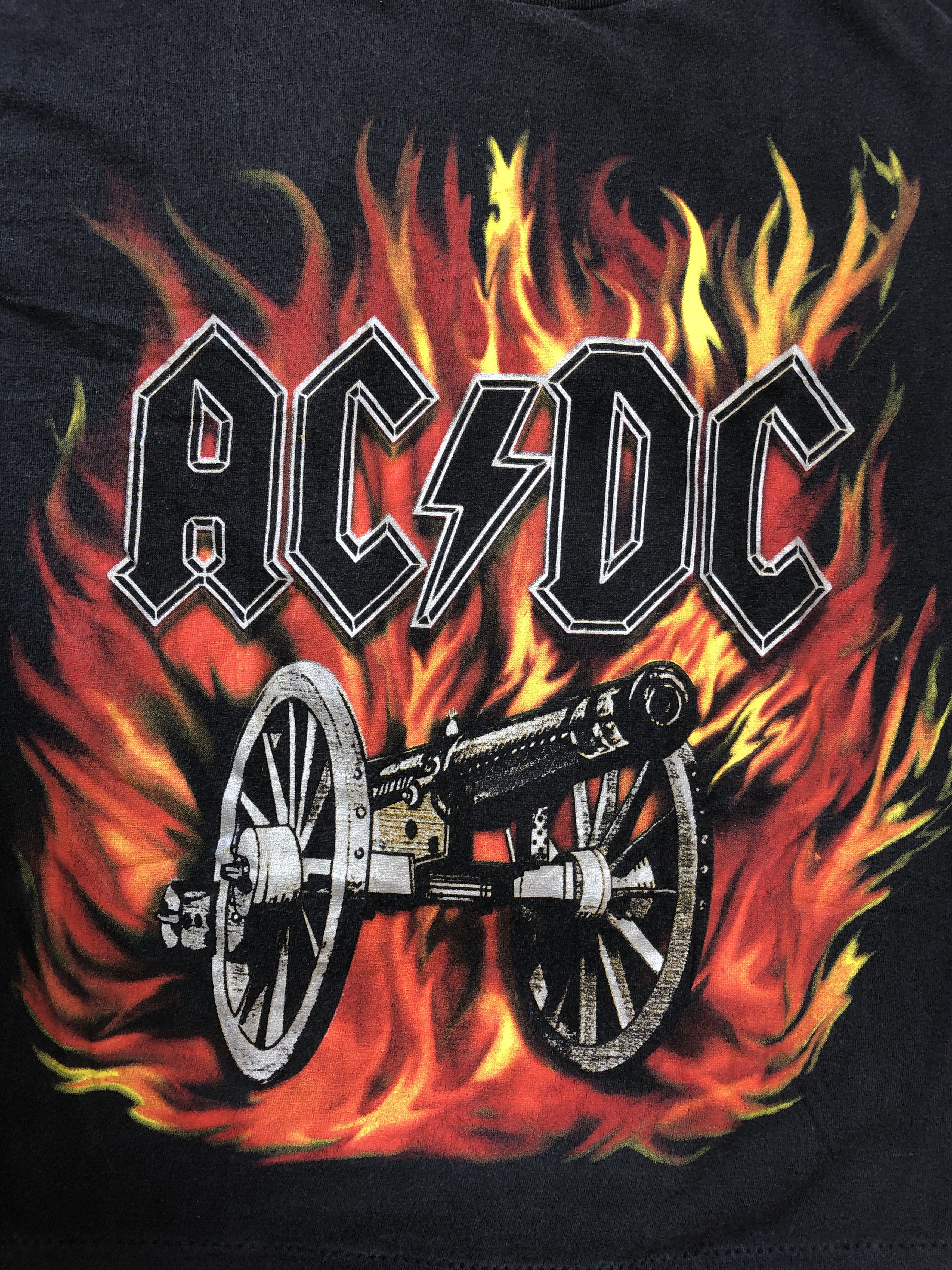 Band Tees Vintage 2001 AC/DC (Guns N' Roses Pink Floyd Iron Maiden) Size US XXS / EU 40 - 6 Thumbnail