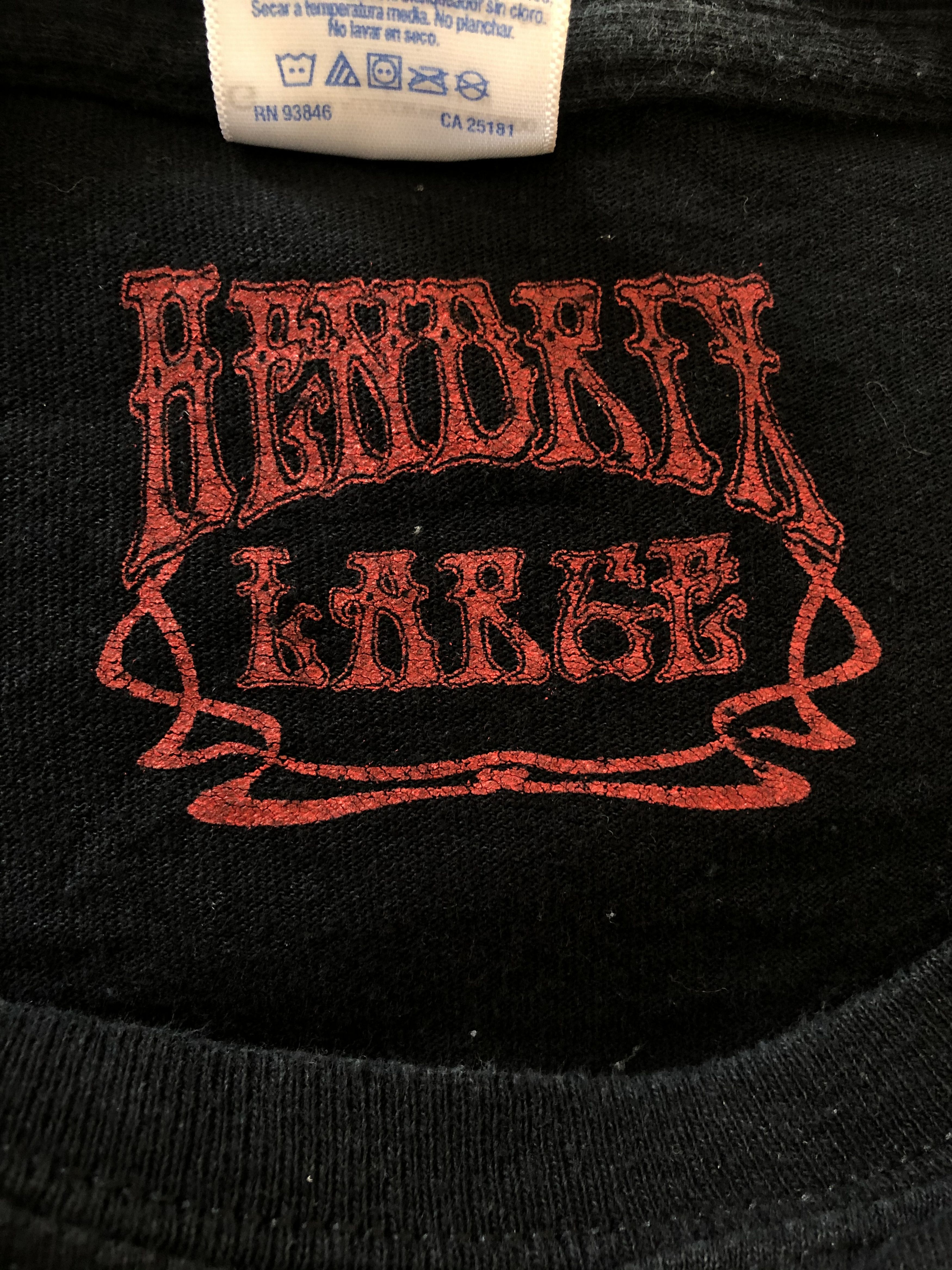 Band Tees Vintage Jimi Hendrix (Bob Dilan Bob Marley Carlos Santana) Size US L / EU 52-54 / 3 - 9 Thumbnail