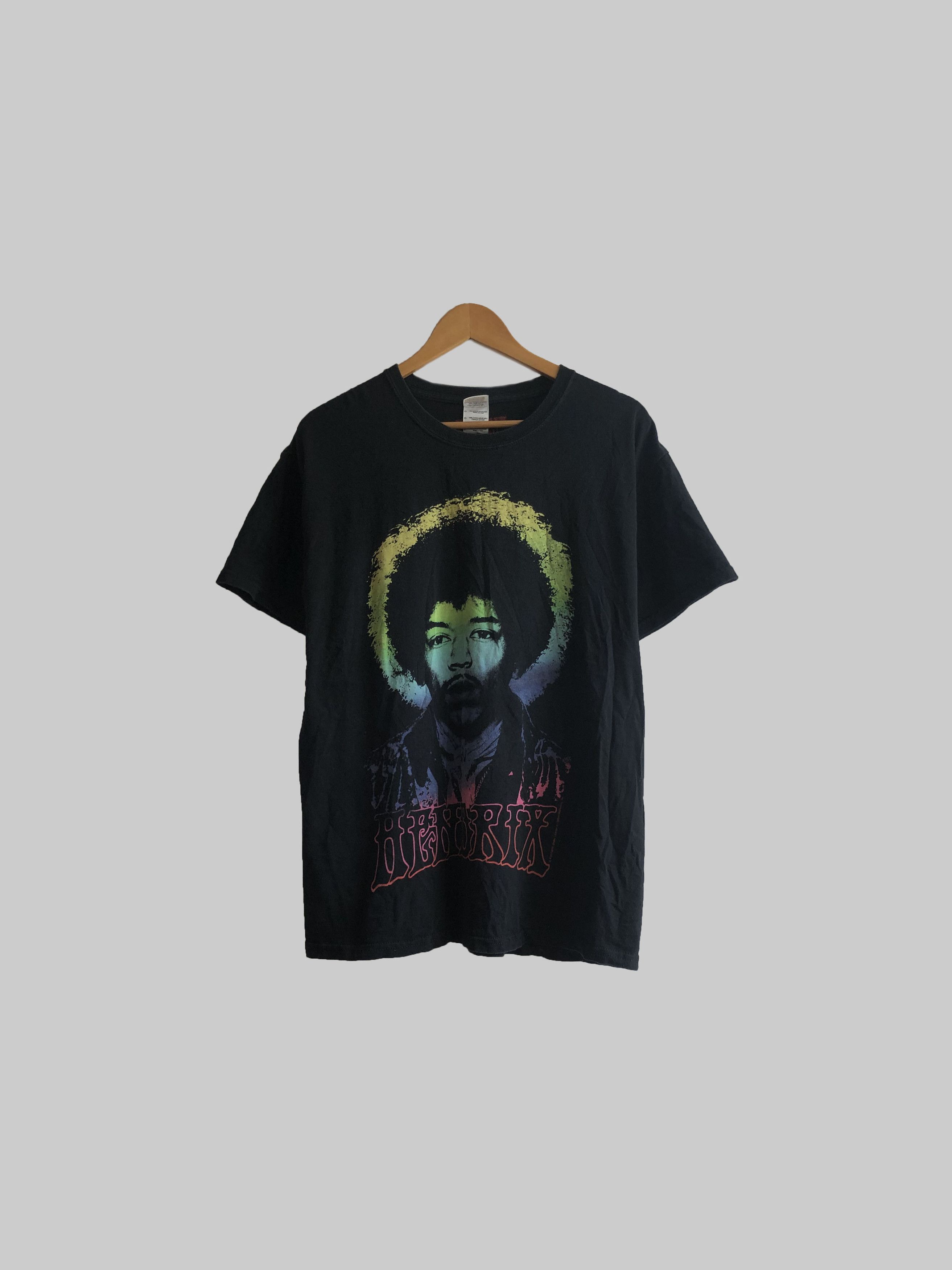Band Tees Vintage Jimi Hendrix (Bob Dilan Bob Marley Carlos Santana) Size US L / EU 52-54 / 3 - 1 Thumbnail
