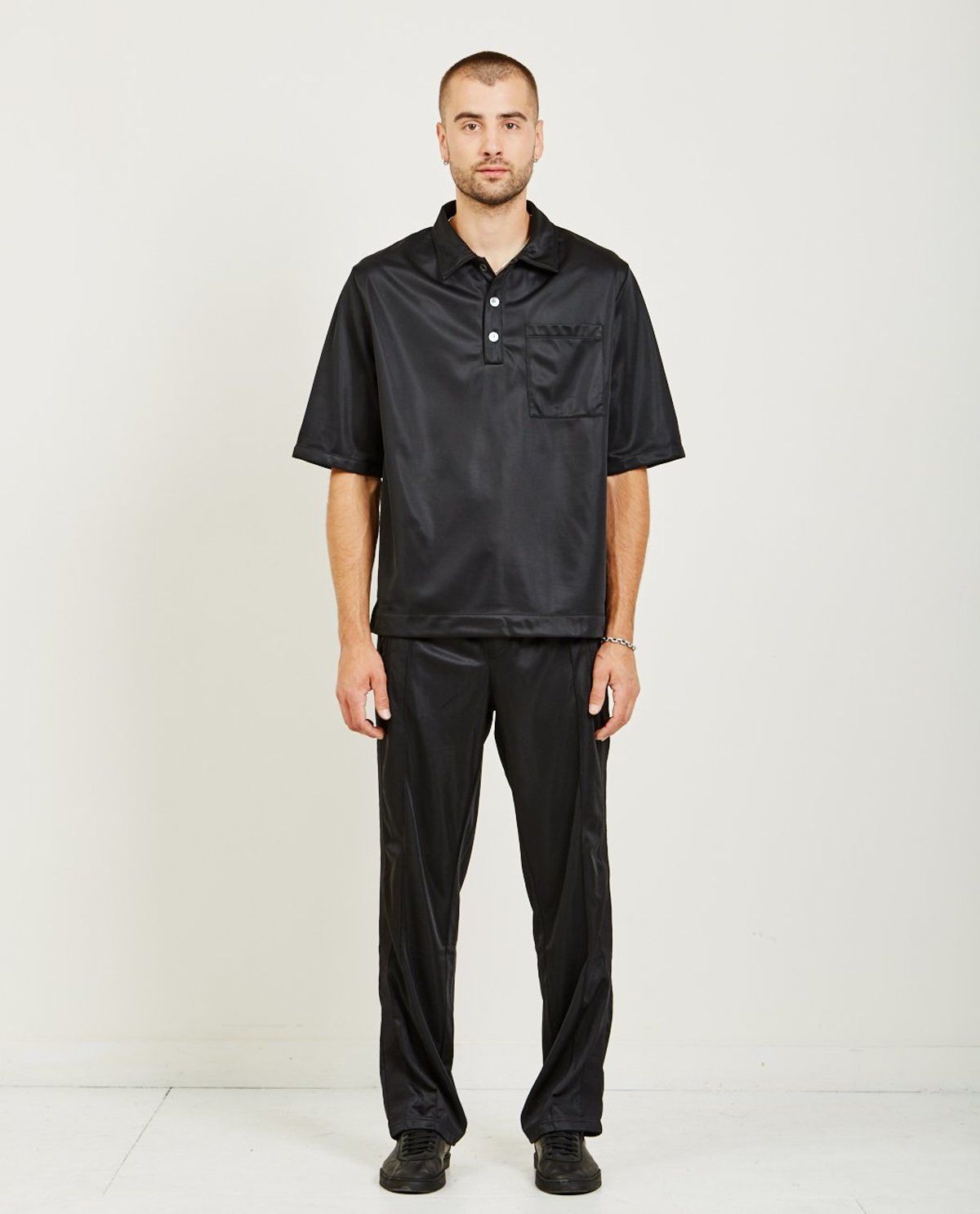 Our Legacy Traditional Polo in Euro Eggplant | Liberty
