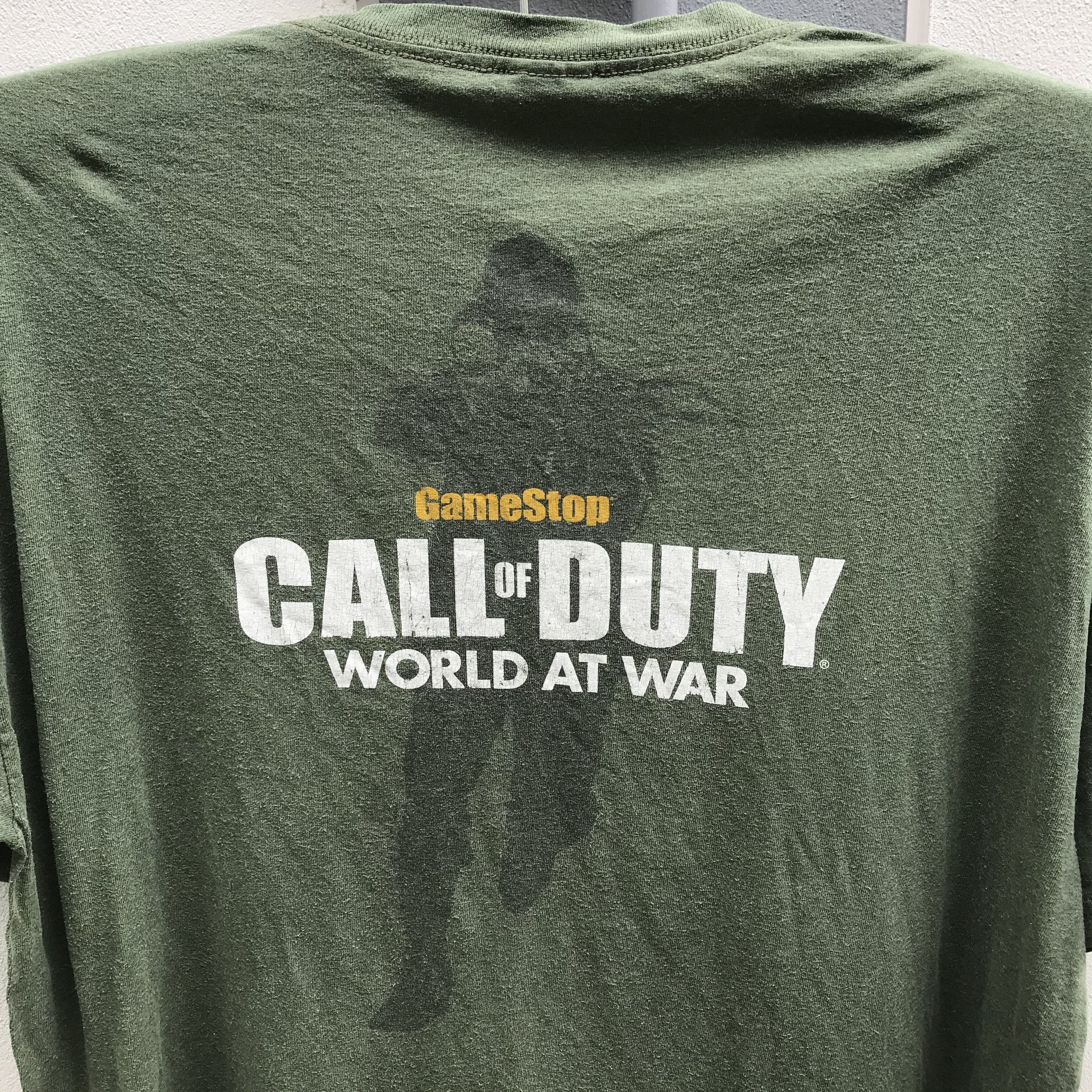 Playstation Vintage Y2K Call of Duty World At War GameStop Promo Tee Size US XL / EU 56 / 4 - 2 Thumbnail