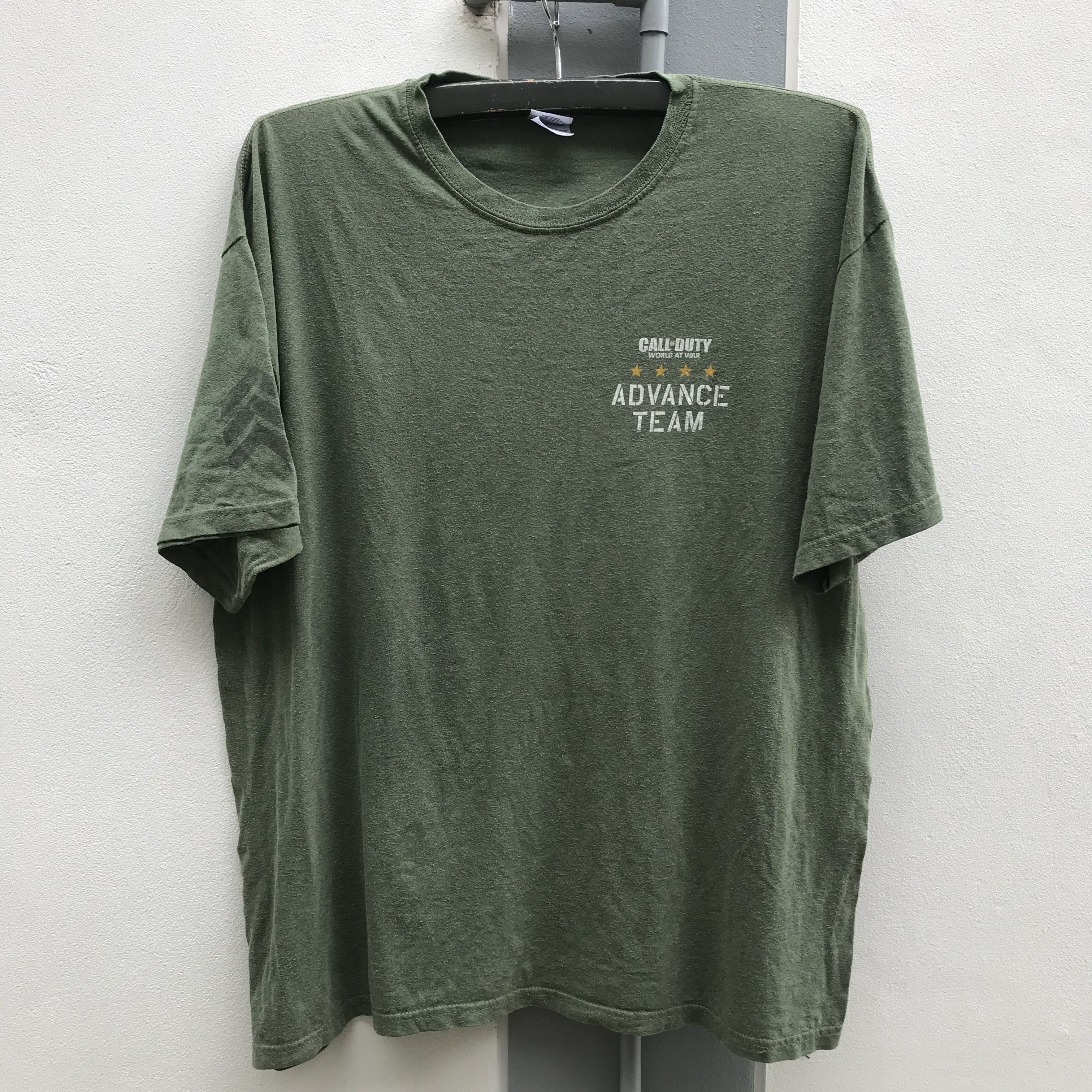 Playstation Vintage Y2K Call of Duty World At War GameStop Promo Tee Size US XL / EU 56 / 4 - 4 Thumbnail