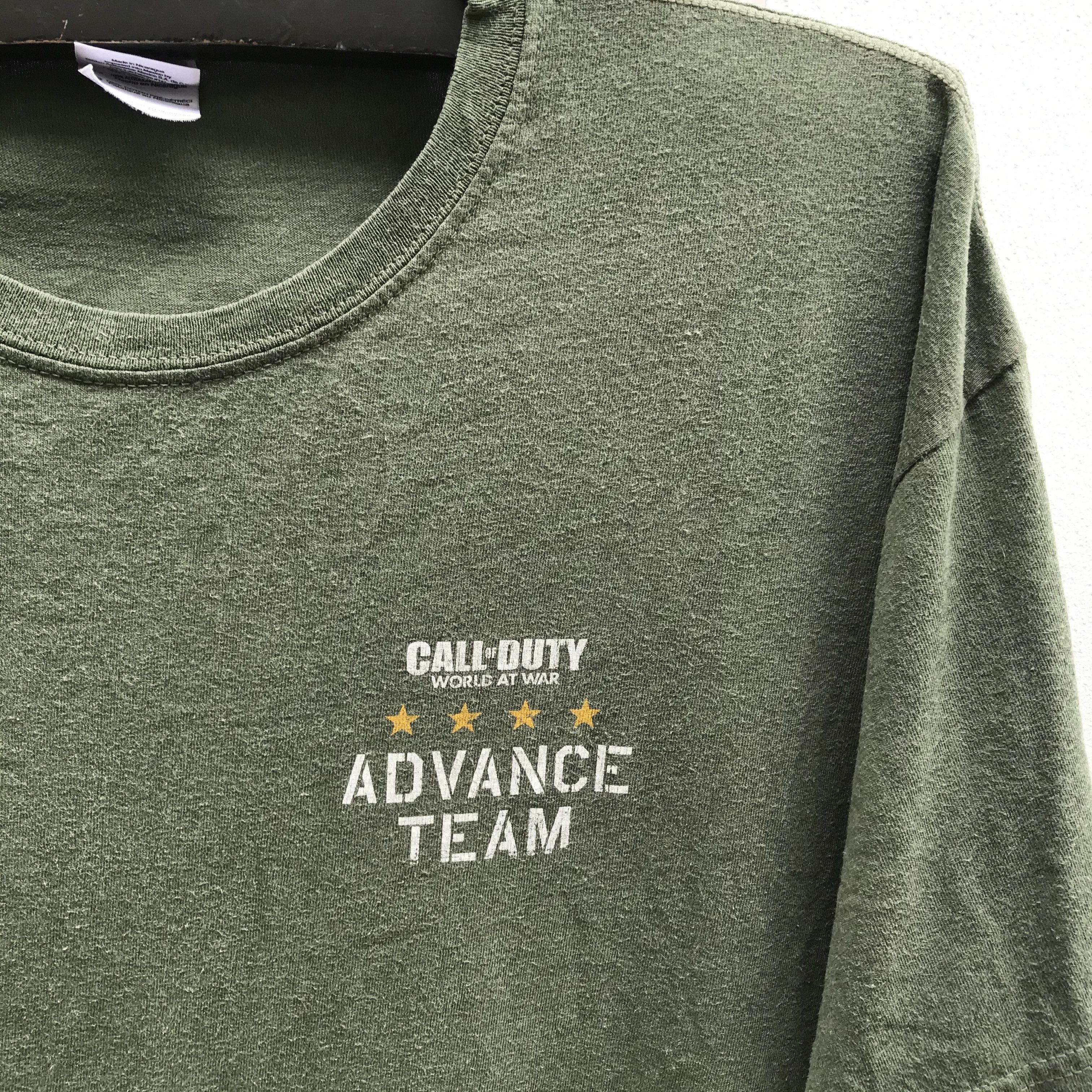 Playstation Vintage Y2K Call of Duty World At War GameStop Promo Tee Size US XL / EU 56 / 4 - 5 Thumbnail