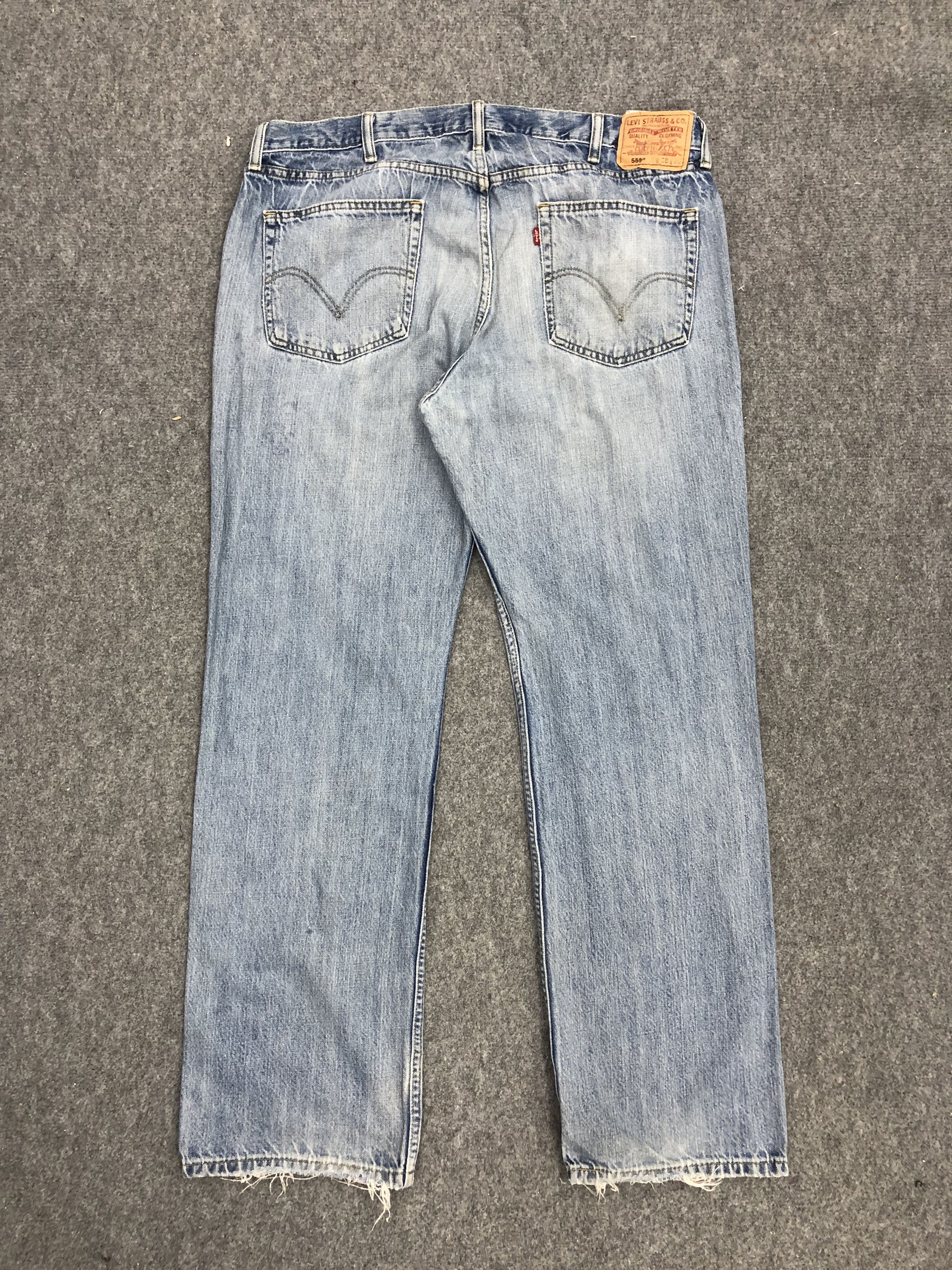Levi's Vintage Levis 559 Denim DP1161 Size US 40 / EU 56 - 3 Thumbnail