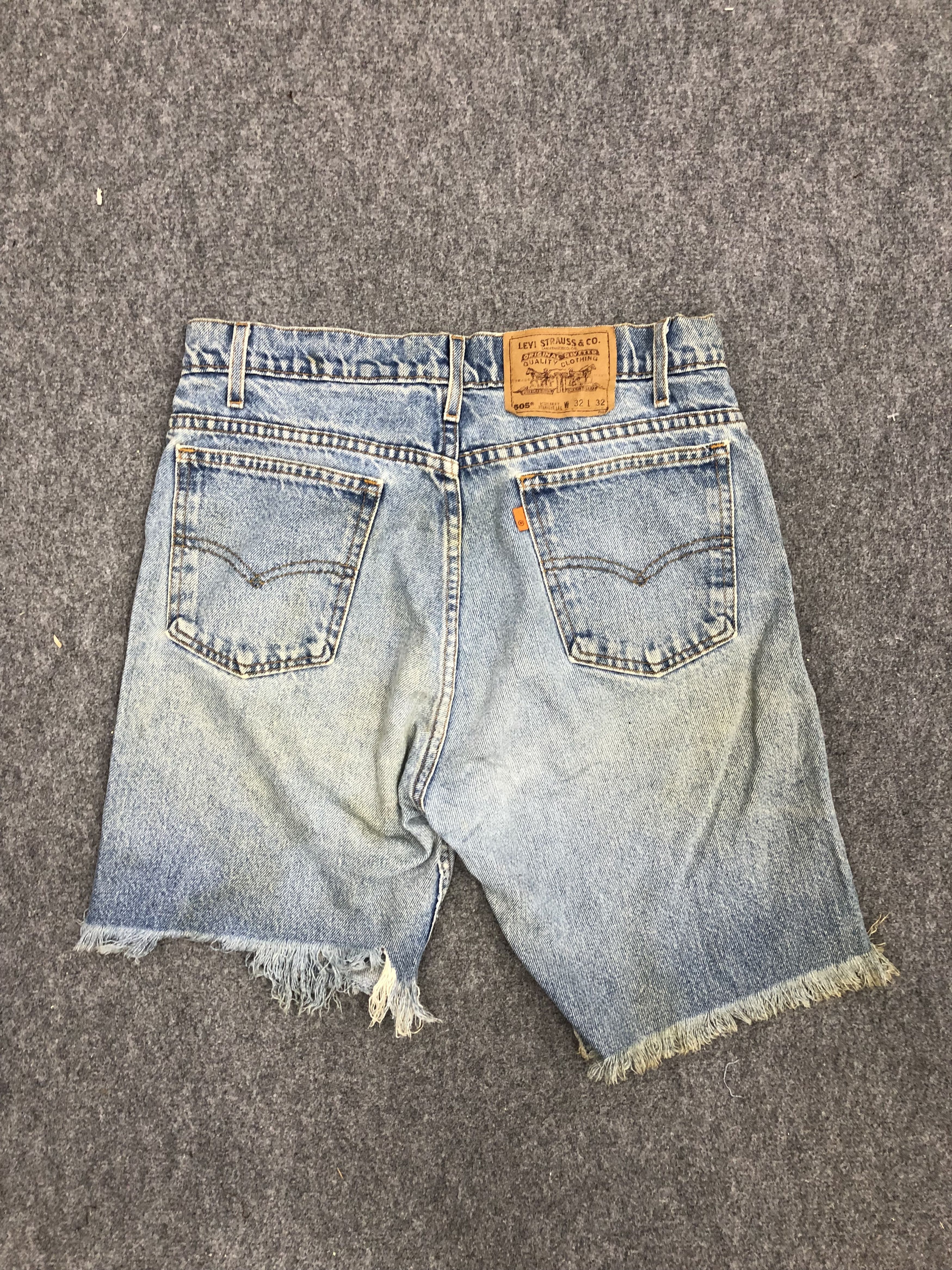 Levi's Vintage Levis 505 Denim DP1162 Size US 31 - 3 Thumbnail