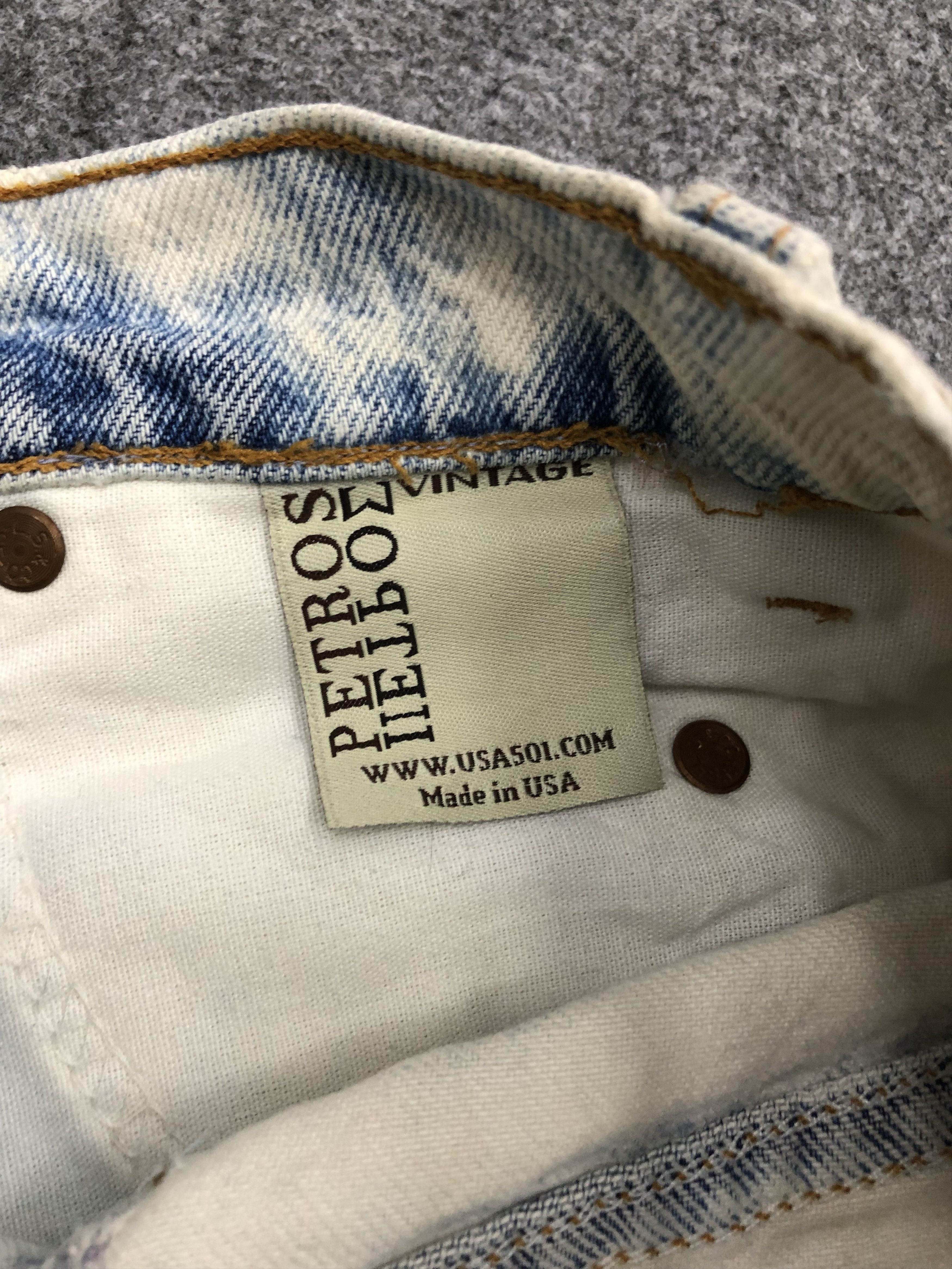 Levi's Vintage Levis 560 Denim DP1164 Size US 31 - 10 Thumbnail