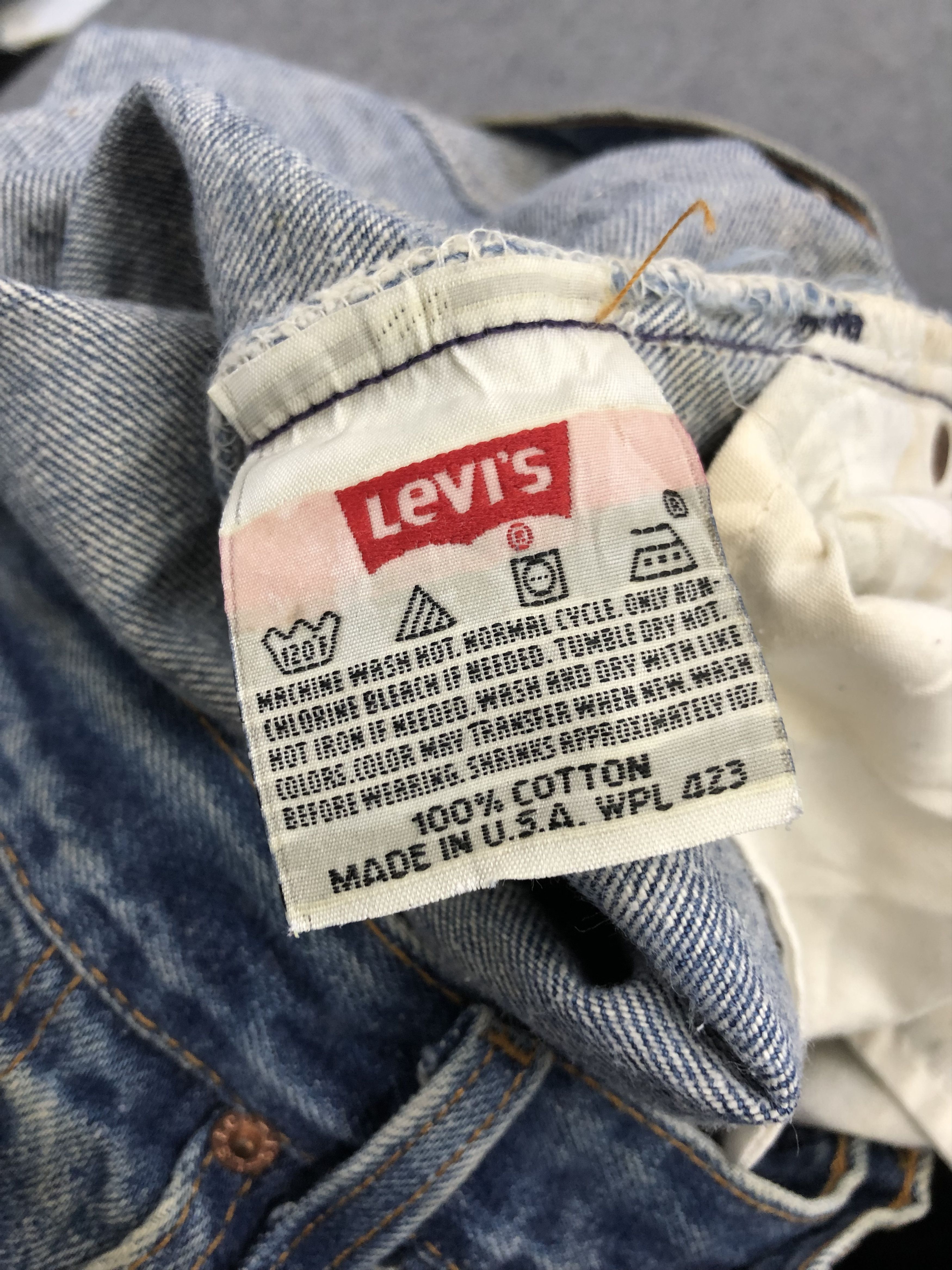Levi's Vintage Levis 501 Jeans DP1166 Size US 32 / EU 48 - 8 Thumbnail