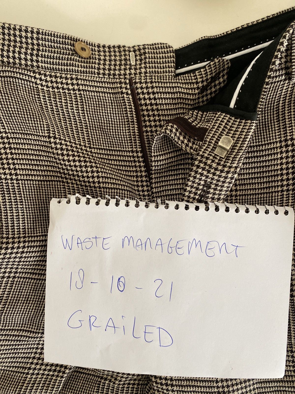 Gucci Formal pants Grailed