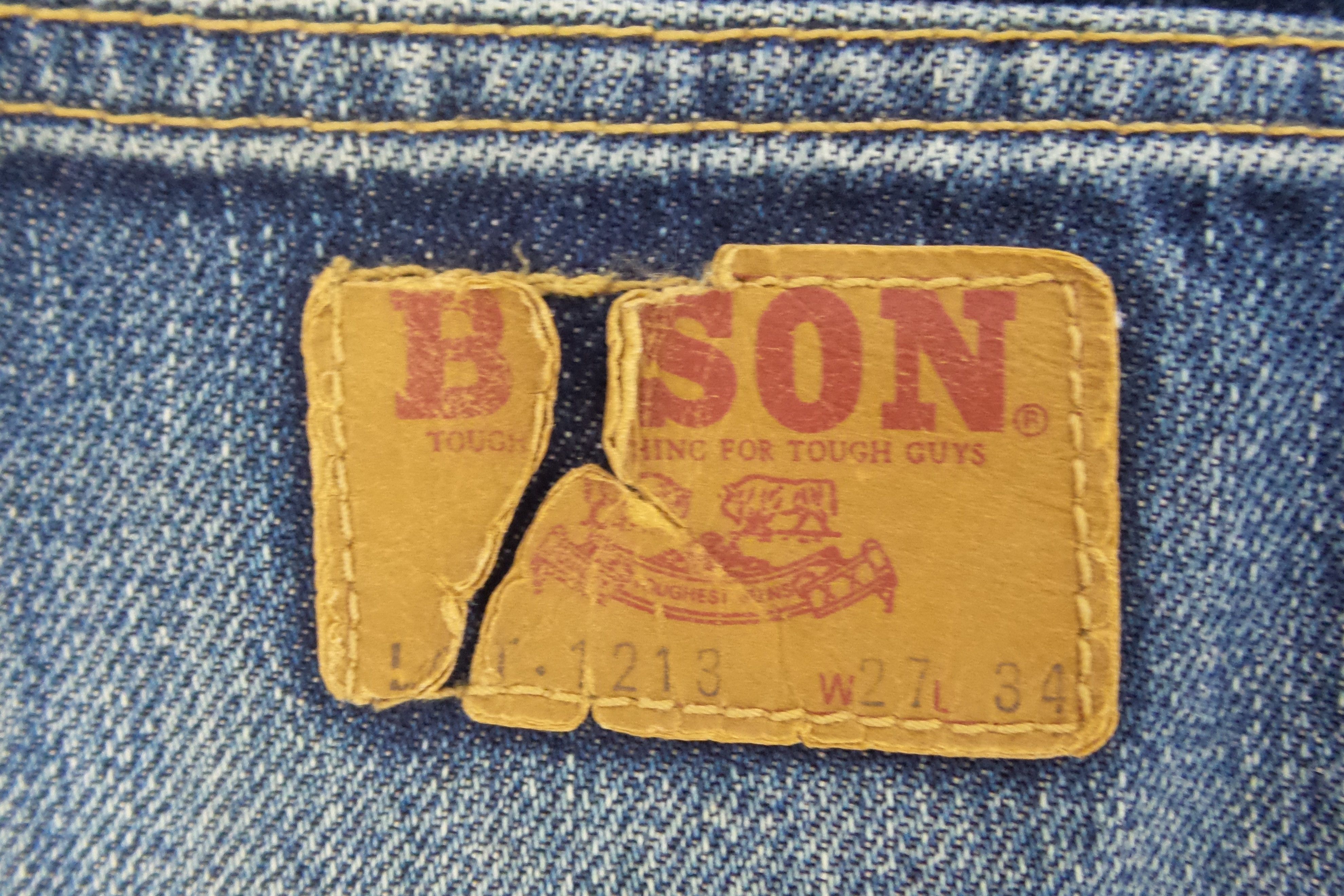 Vintage Vintage Bison Stonewashed Bootcut Jeans W27xL34 Size US 27 - 8 Thumbnail