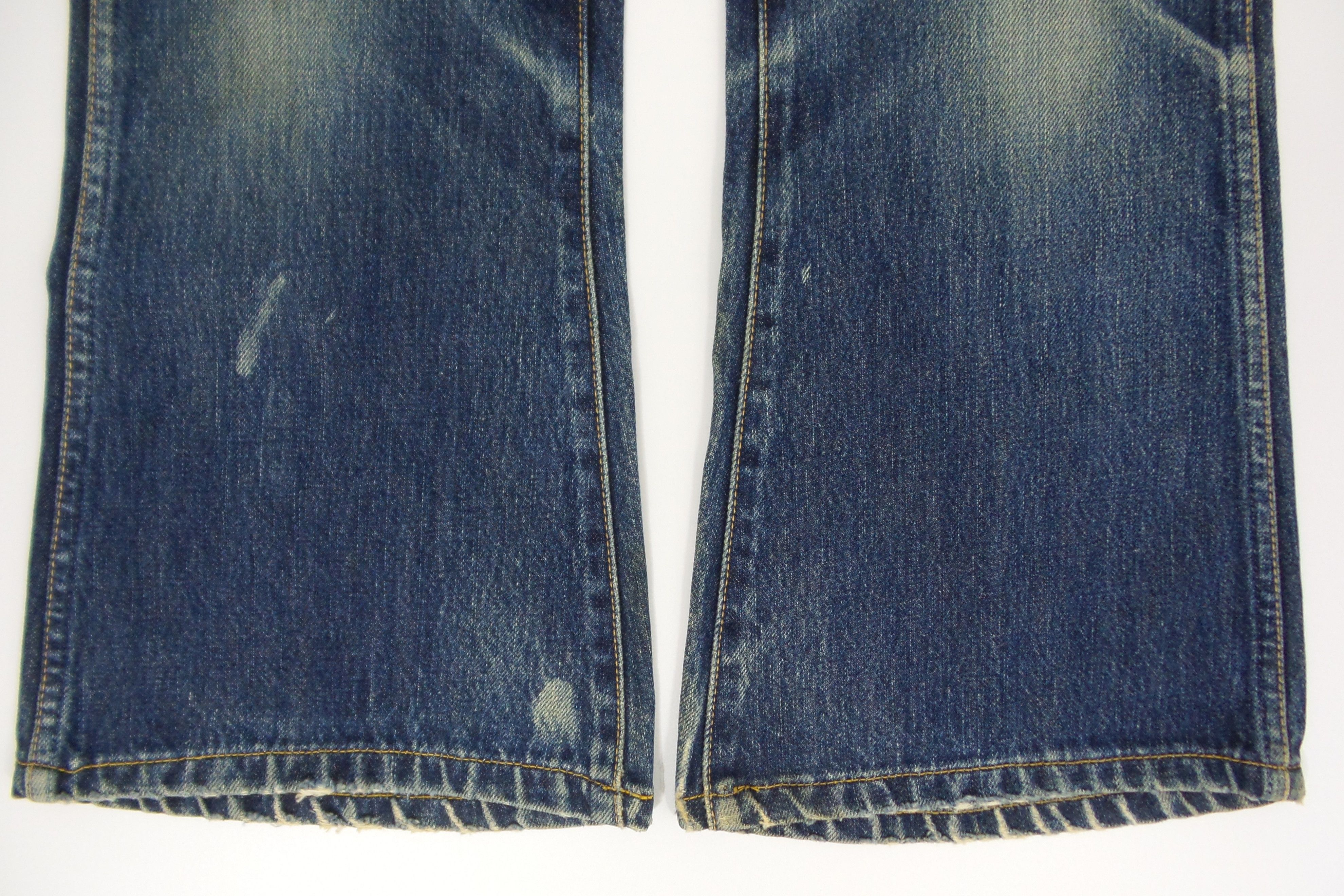 Vintage Vintage Bison Stonewashed Bootcut Jeans W27xL34 Size US 27 - 5 Thumbnail