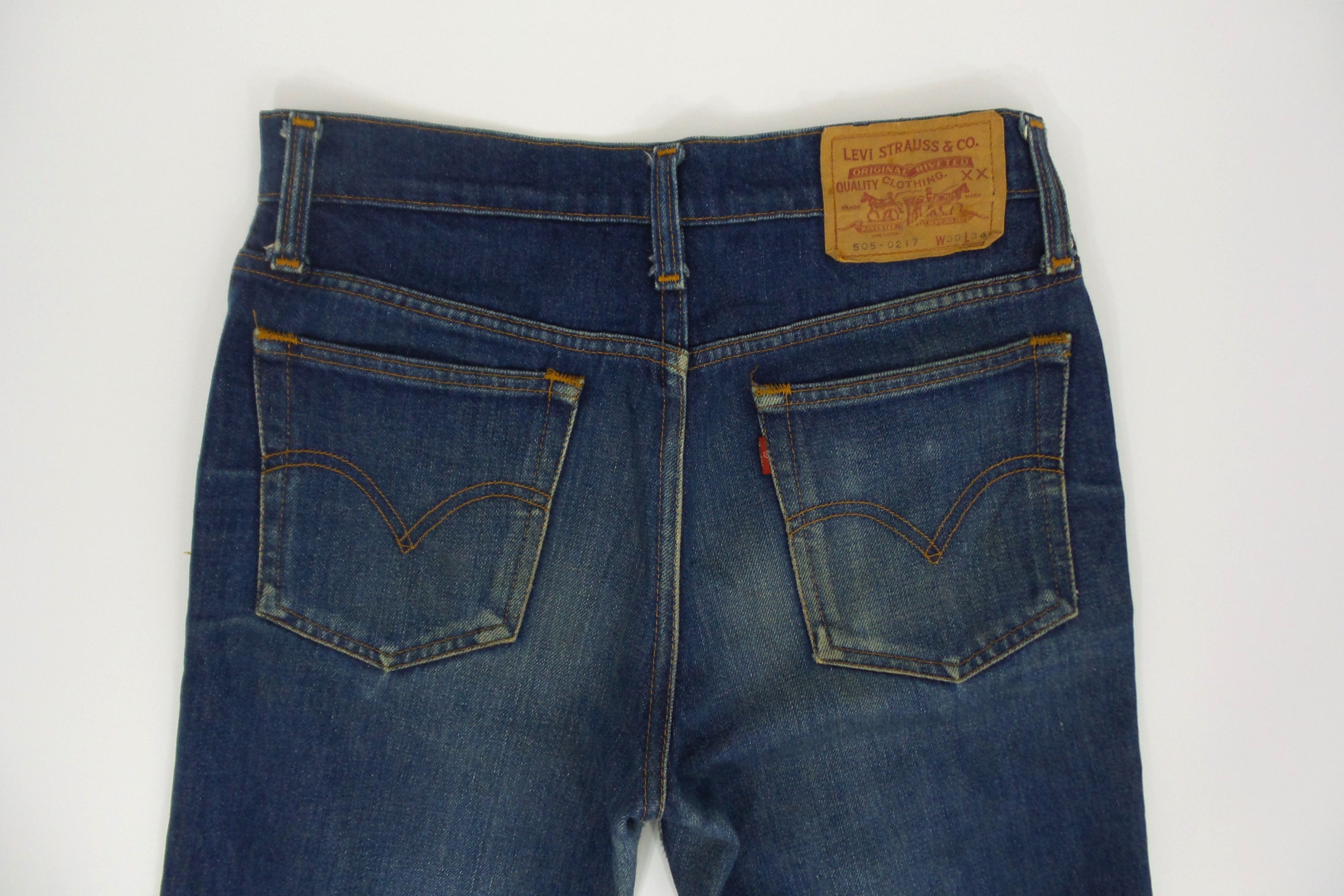 Levi's Levi's Blue Stonewashed Jeans W30xL38 Size US 30 / EU 46 - 6 Thumbnail
