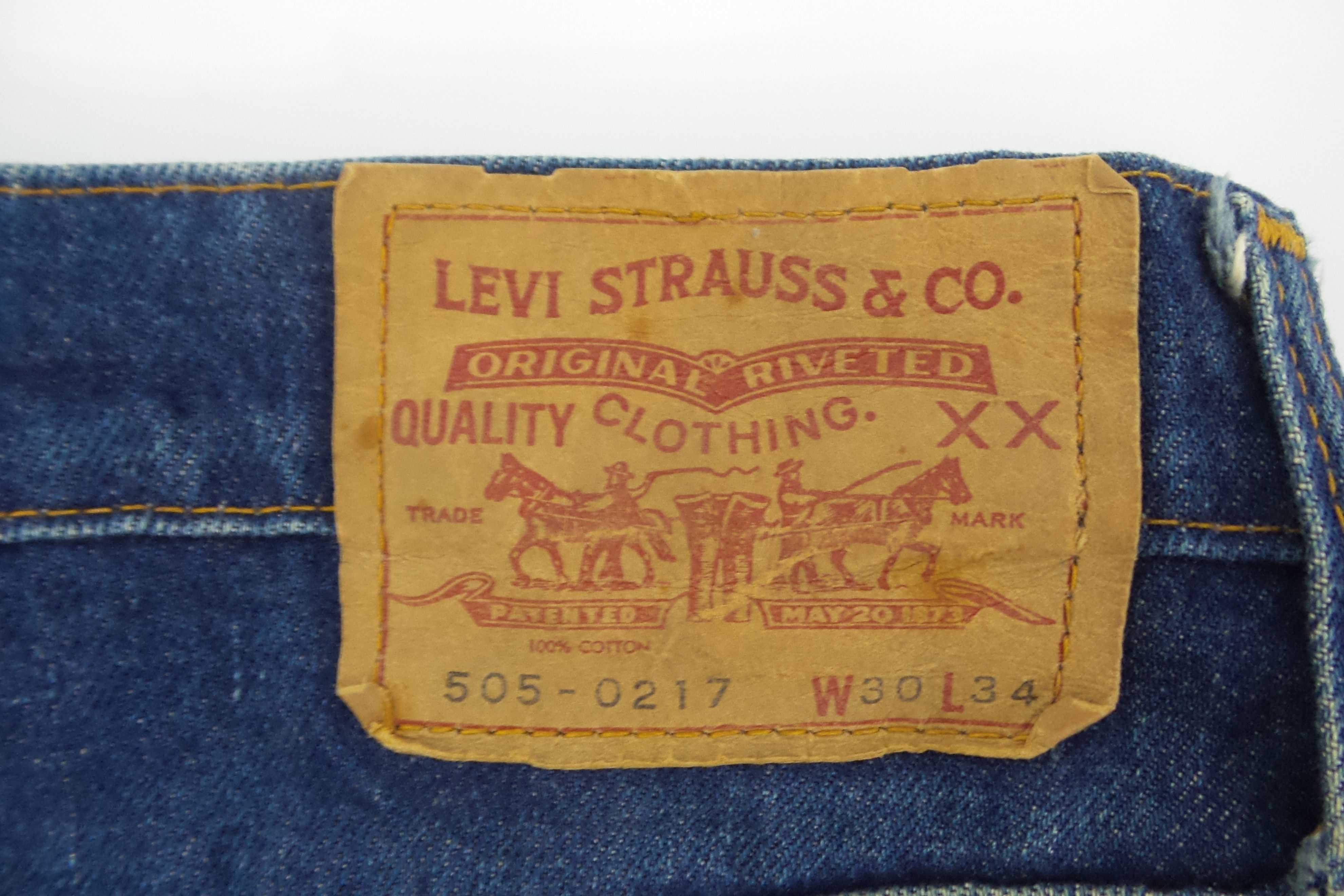 Levi's Levi's Blue Stonewashed Jeans W30xL38 Size US 30 / EU 46 - 7 Thumbnail