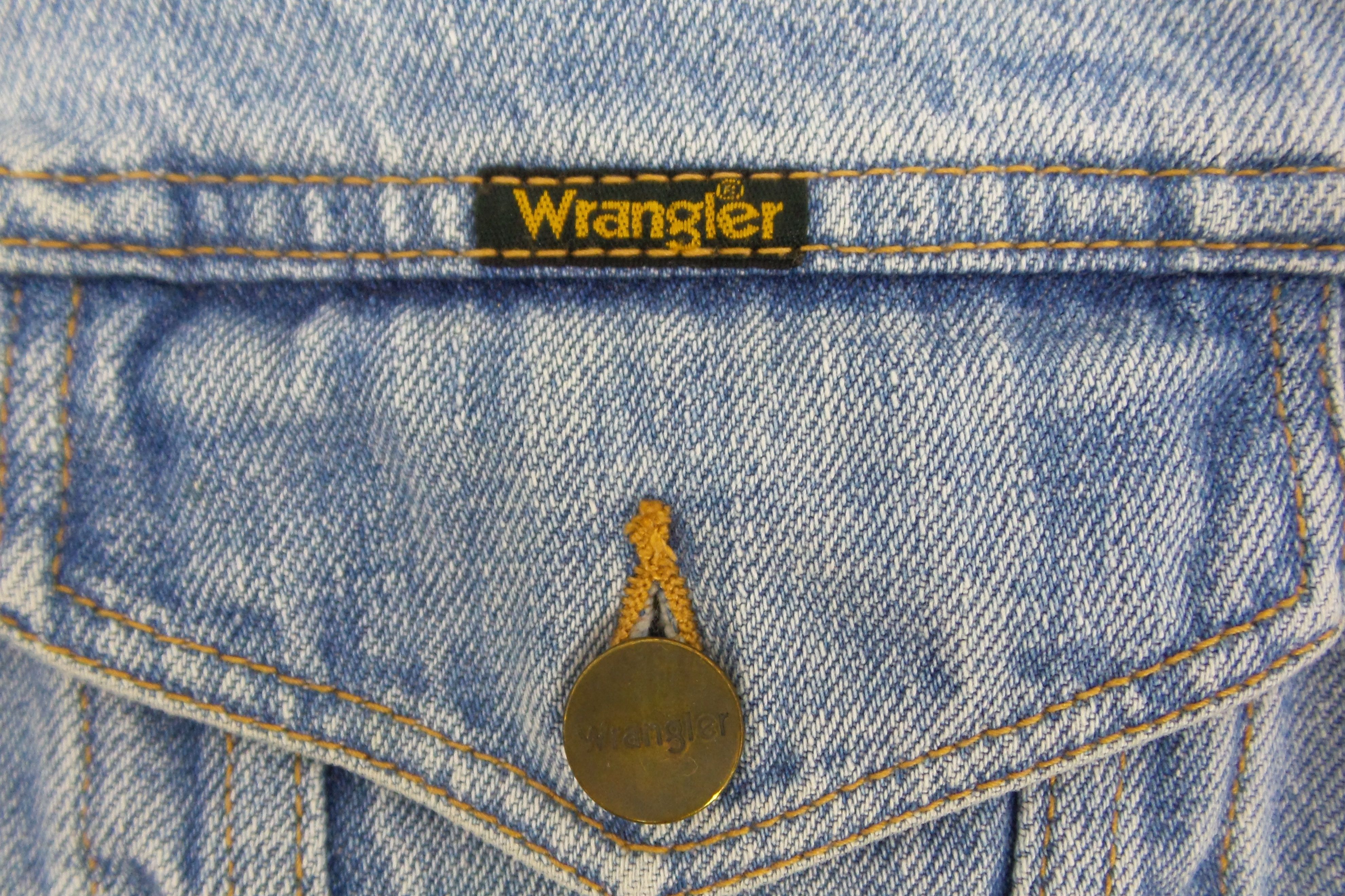 Vintage × Wrangler VINTAGE Wrangler Denim Jacket Size US XXL / EU 58 / 5 - 5 Thumbnail