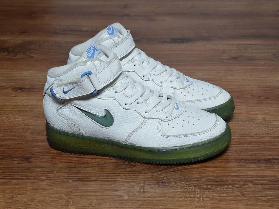 Nike Vintage Nike Air Force 1 Mid CL SC UNC JEWEL 1996 | Grailed