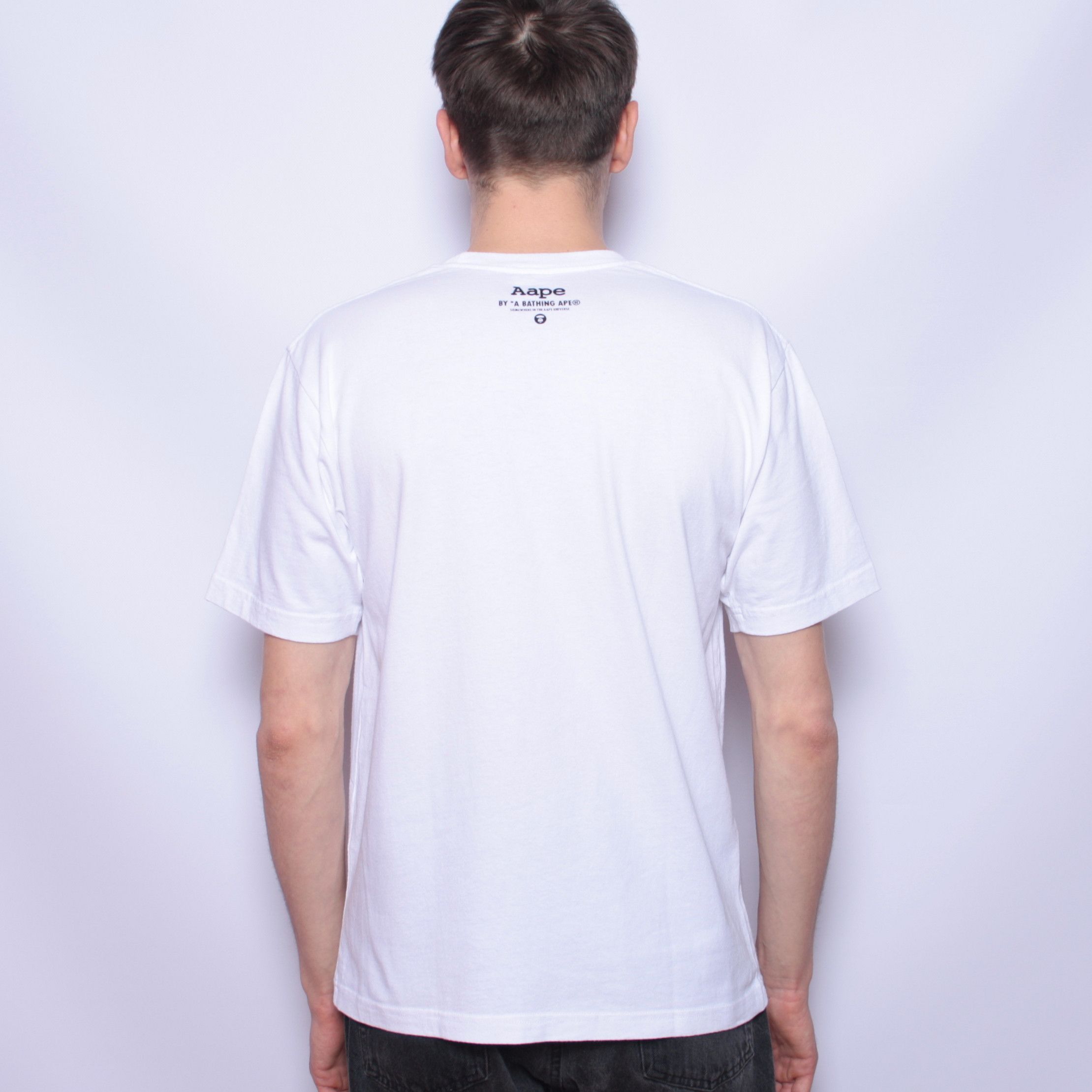 Aape Aape Now By A Bathing Ape BAPE T Shirt Tee White Logo Size US M / EU 48-50 / 2 - 3 Thumbnail