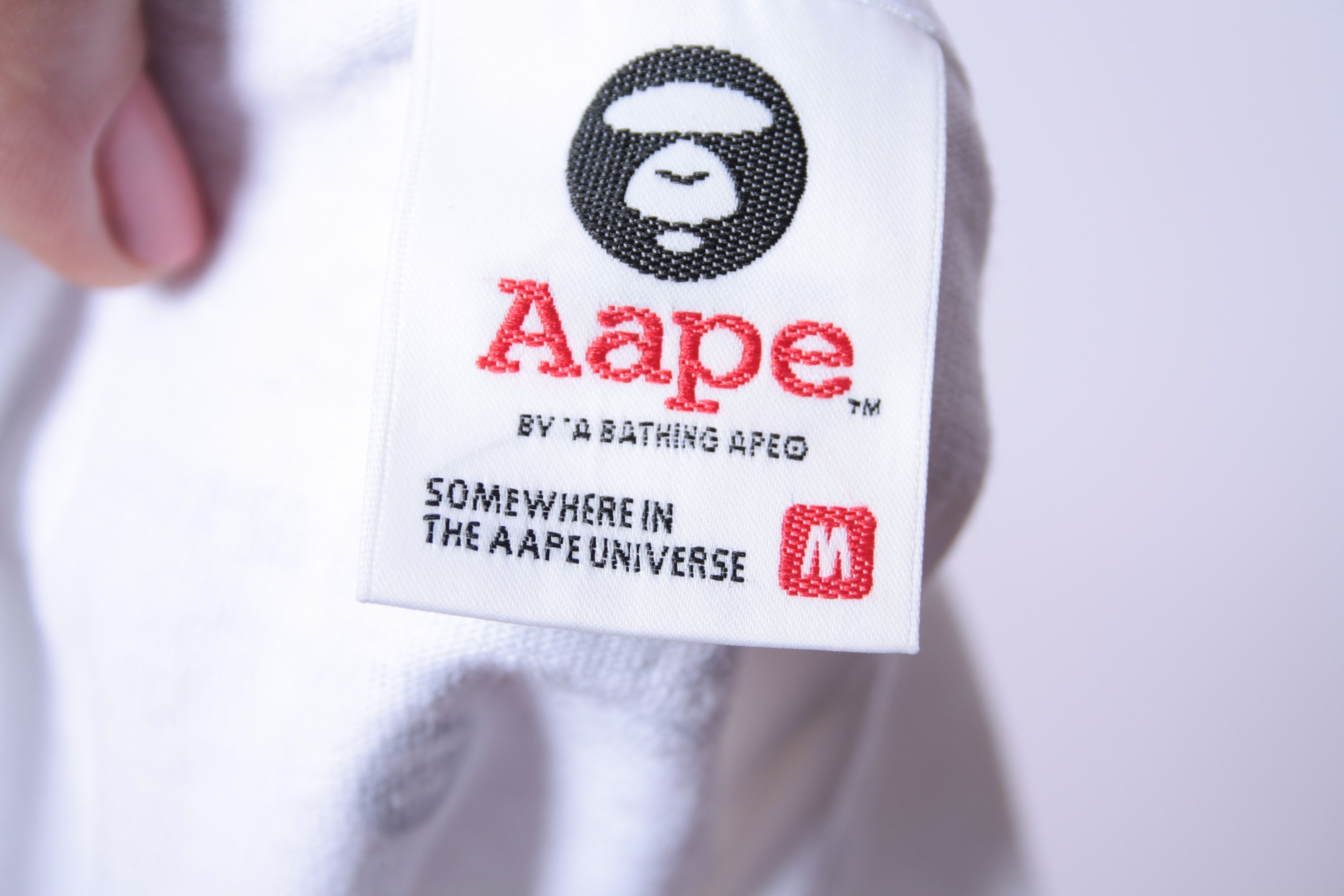 Aape Aape Now By A Bathing Ape BAPE T Shirt Tee White Logo Size US M / EU 48-50 / 2 - 7 Thumbnail