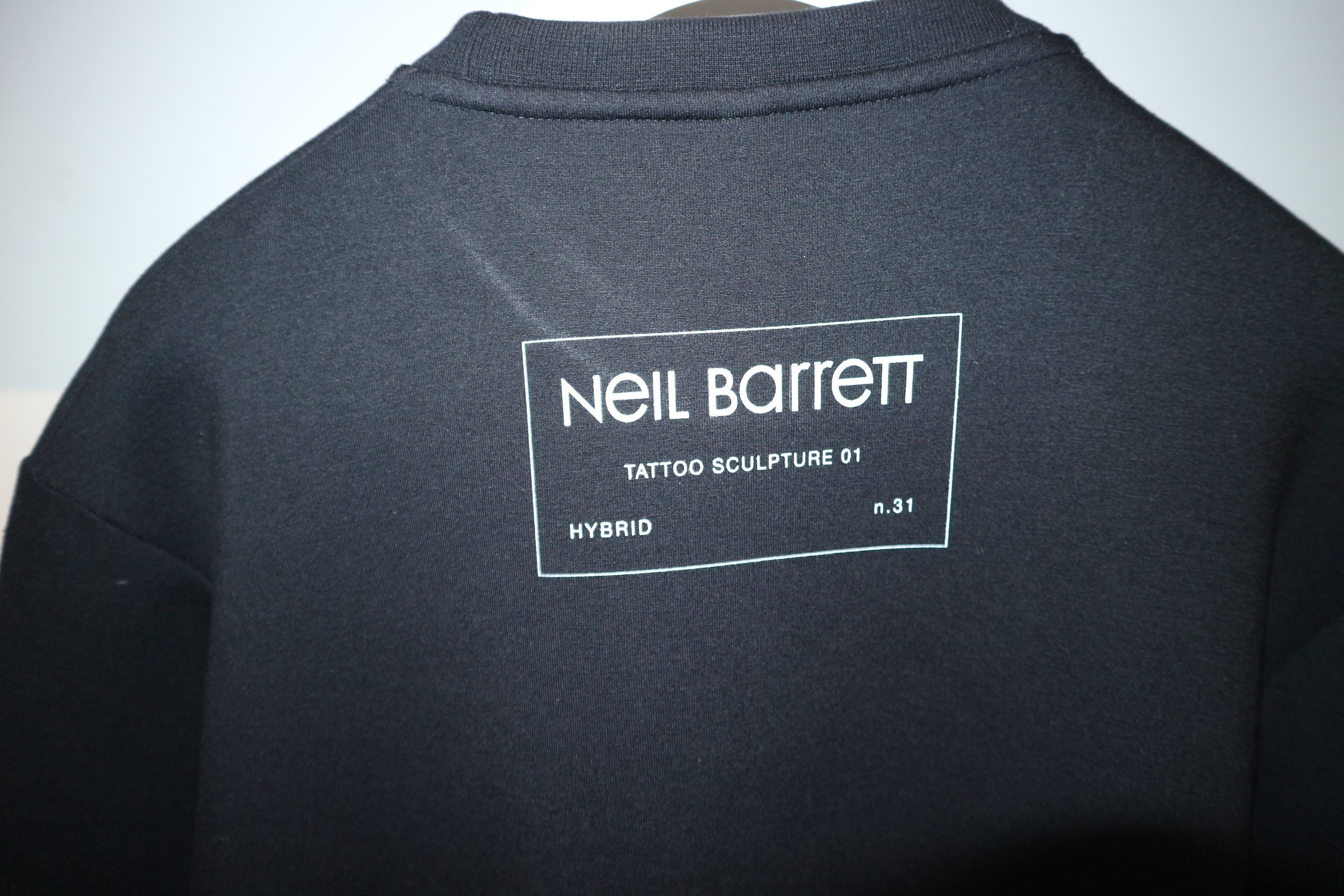 Neil Barrett Printed neoprene sweatshirt Size US M / EU 48-50 / 2 - 7 Thumbnail