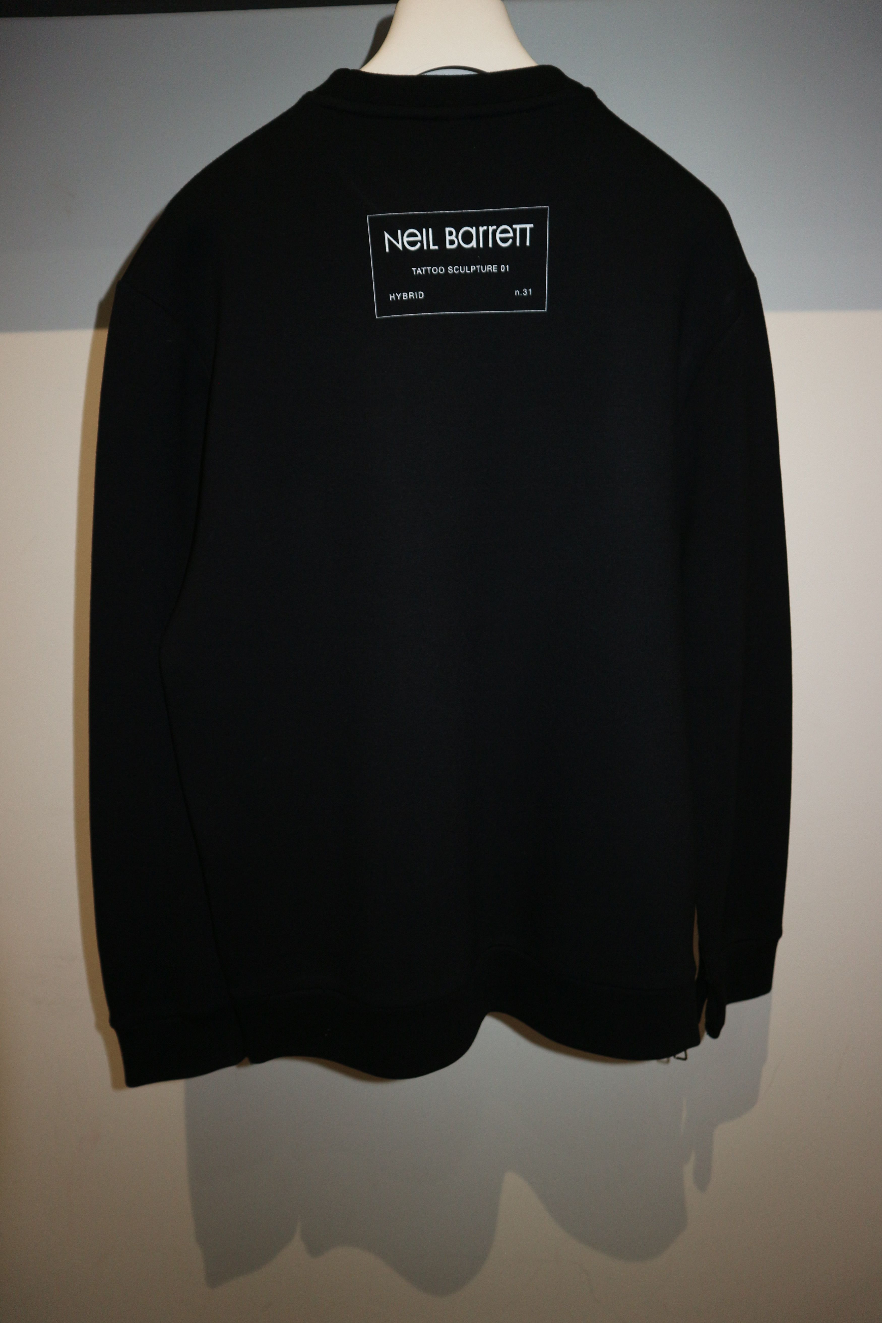 Neil Barrett Printed neoprene sweatshirt Size US M / EU 48-50 / 2 - 6 Thumbnail
