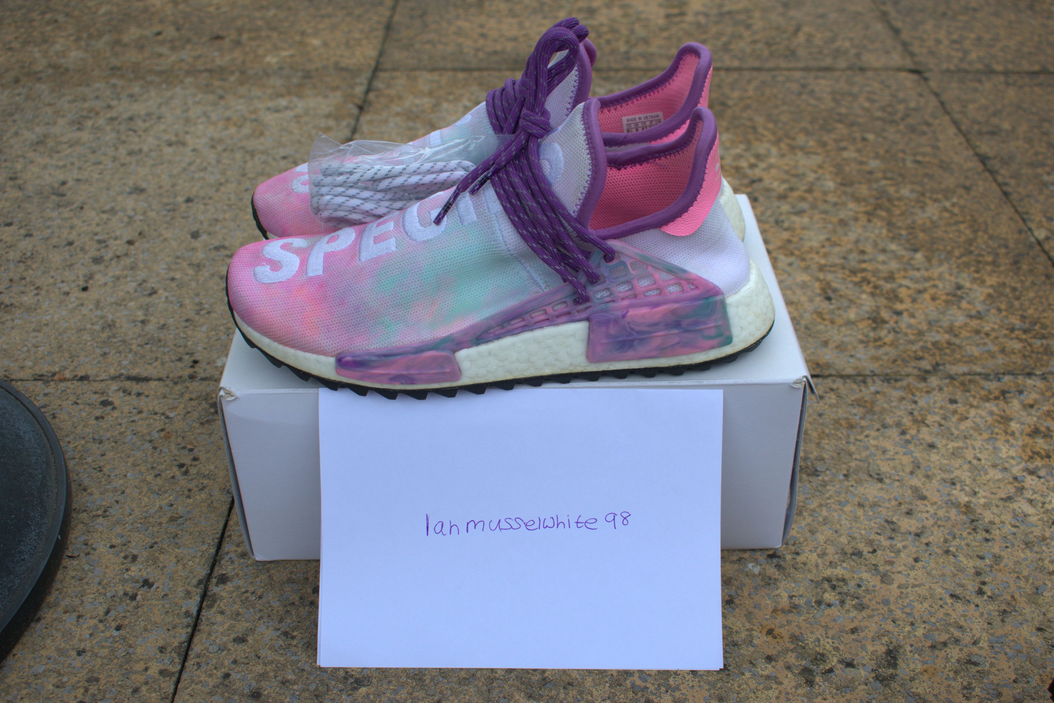 Pink glow human race best sale