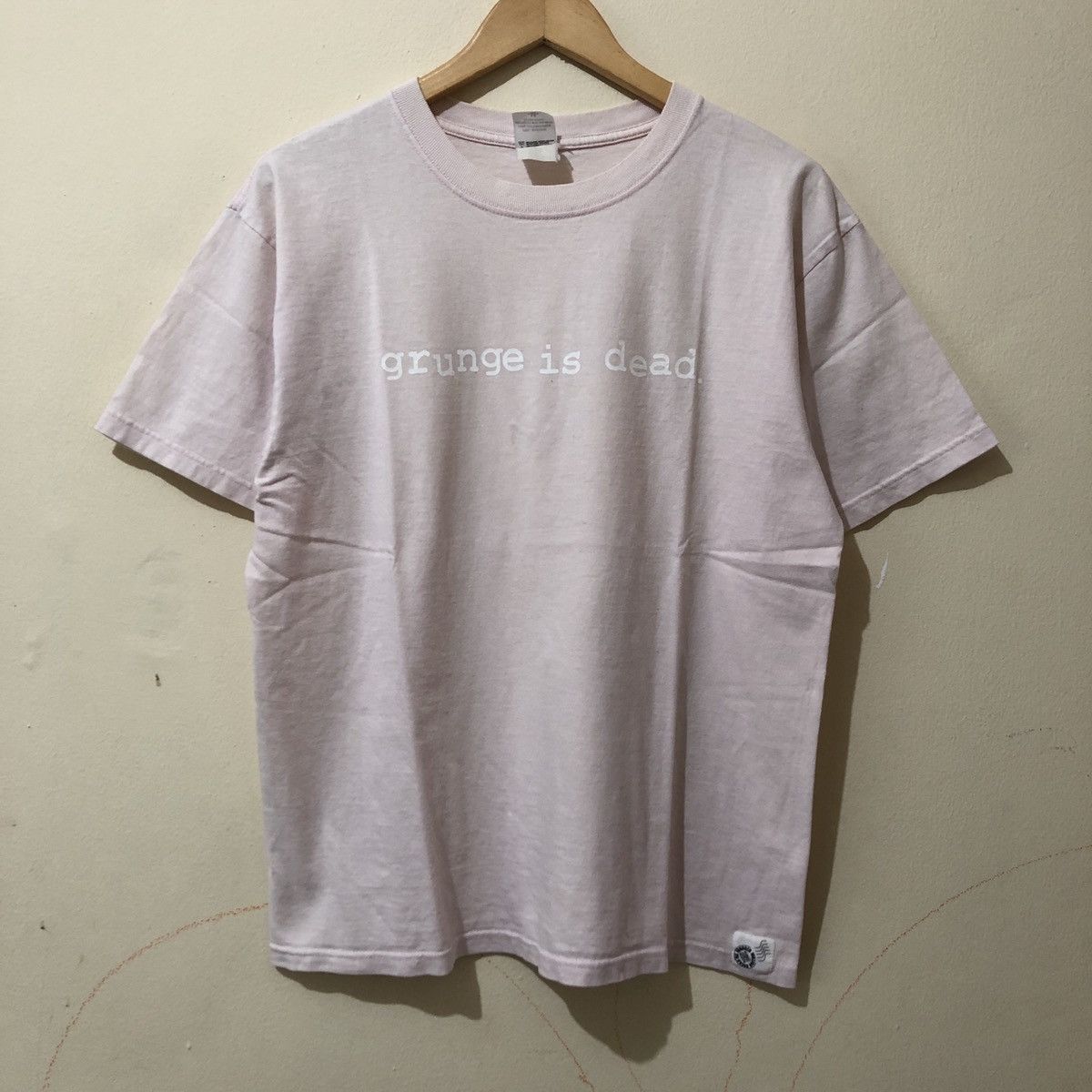 Anvil × Vintage Vintage Grunge Is Dead 60 Hundred Million Rocks T-Shirt Size US M / EU 48-50 / 2 - 1 Thumbnail