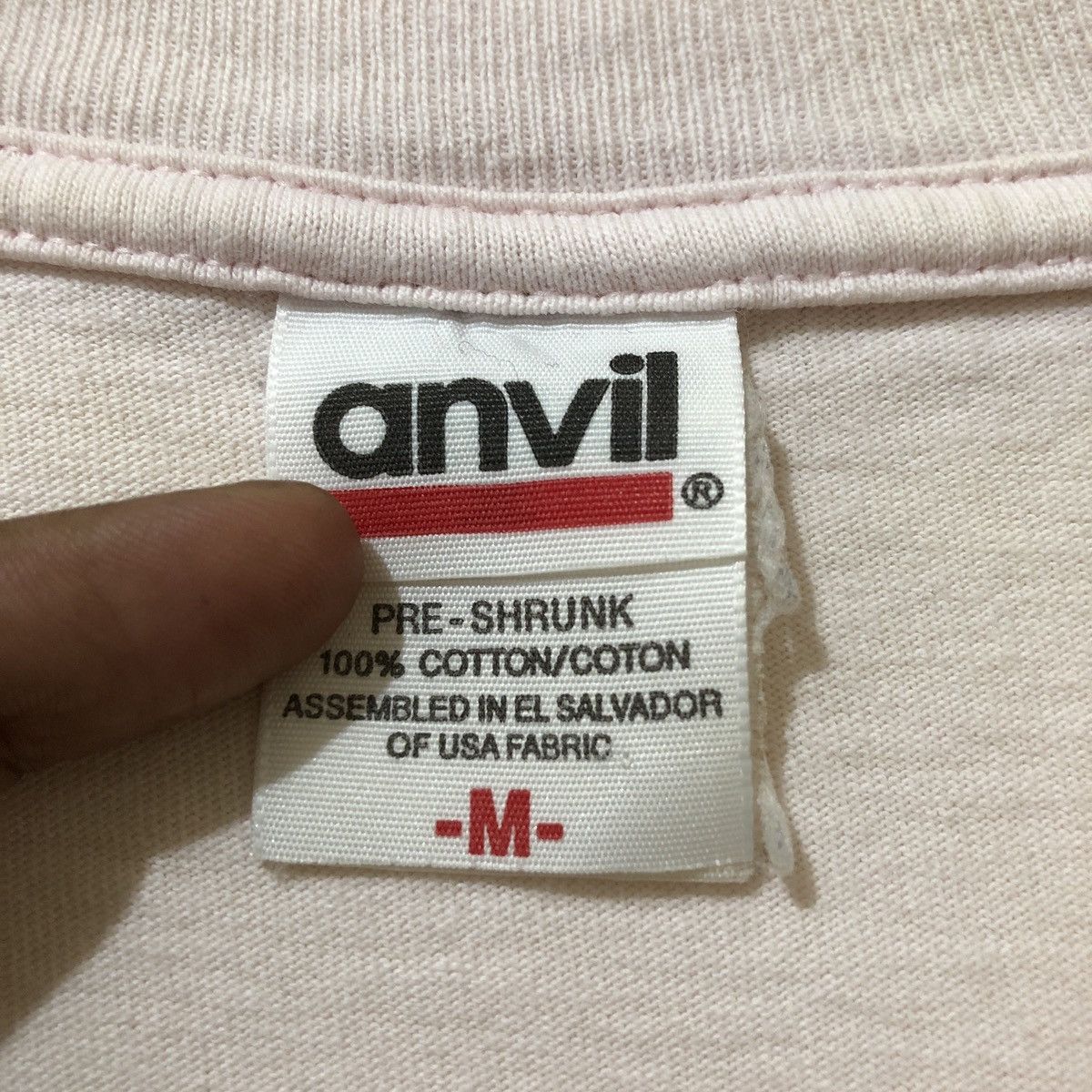 Anvil × Vintage Vintage Grunge Is Dead 60 Hundred Million Rocks T-Shirt Size US M / EU 48-50 / 2 - 4 Thumbnail