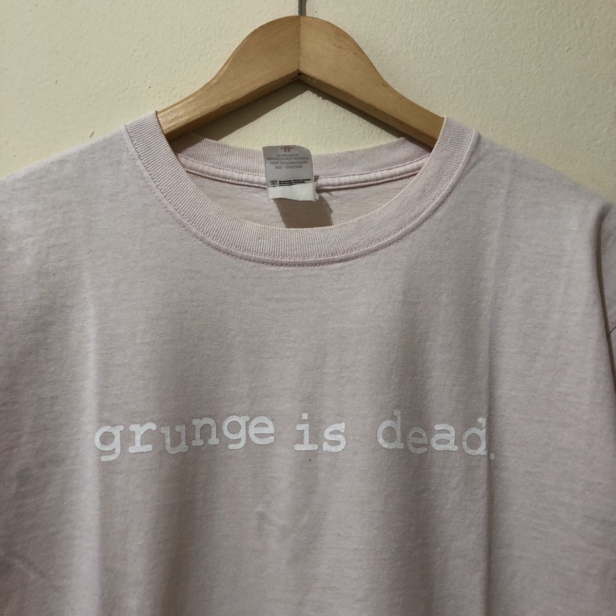 Anvil × Vintage Vintage Grunge Is Dead 60 Hundred Million Rocks T-Shirt Size US M / EU 48-50 / 2 - 2 Thumbnail