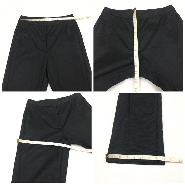 Versus Black Silky Wool Pants Size 26" / US 2 / IT 38 - 9 Thumbnail