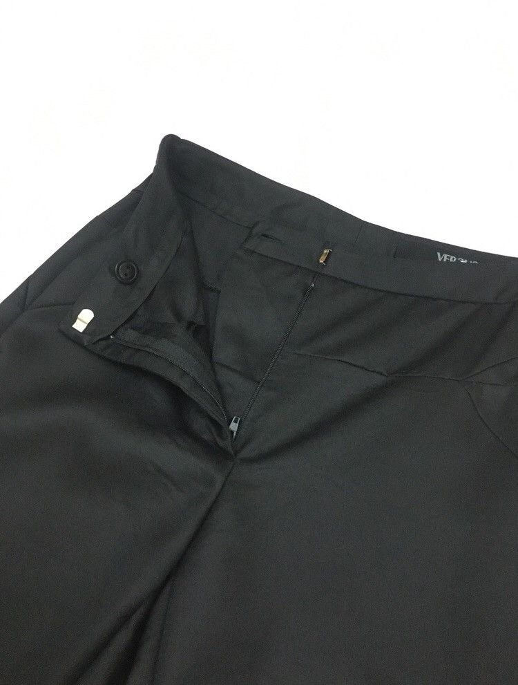 Versus Black Silky Wool Pants Size 26" / US 2 / IT 38 - 3 Thumbnail