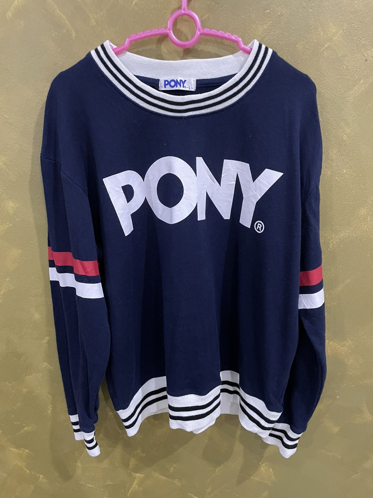 Vintage big logo Pony sweatshirt