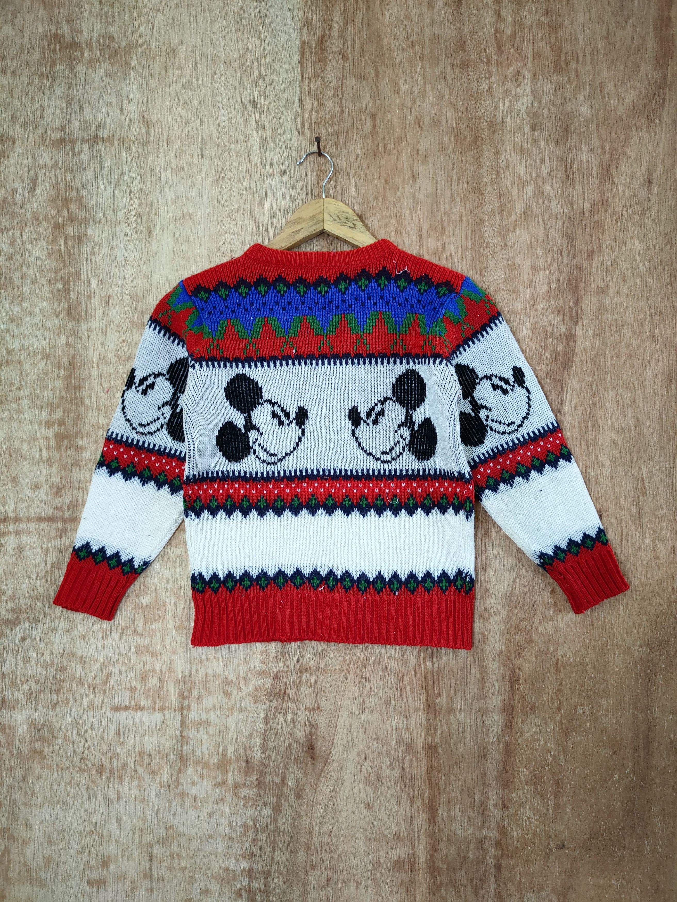 Aran Isles Knitwear D Mickey Mouse vintage knitwear winter kids #46-555 Size XS / US 0-2 / IT 36-38 - 5 Thumbnail