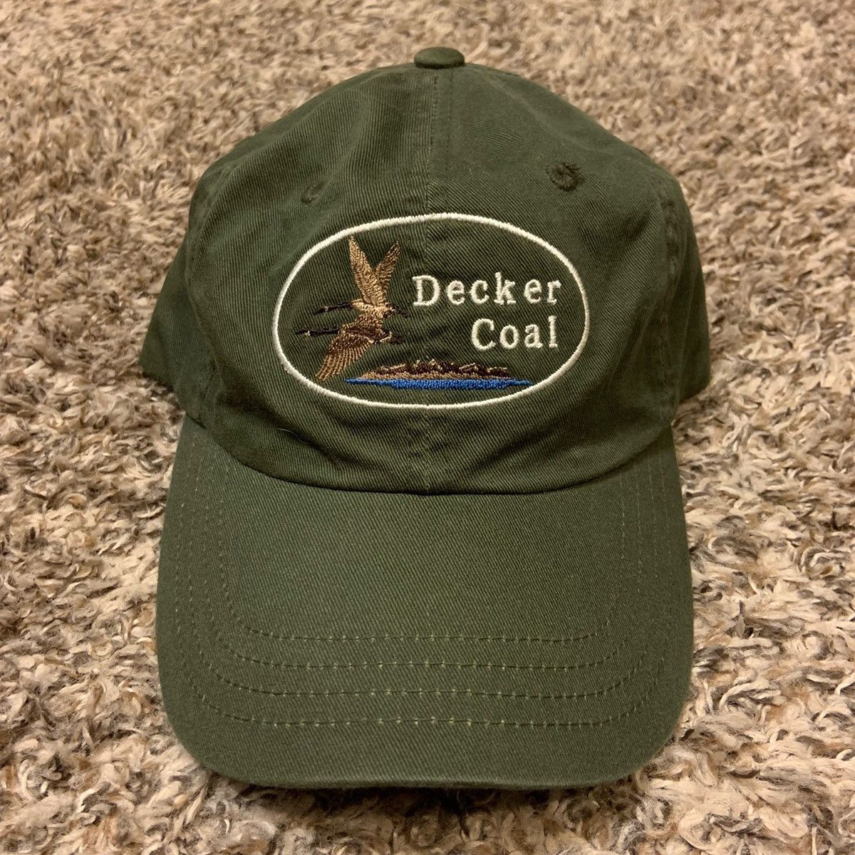 Vintage Vintage Imperial Decker Coal Mine Montana Olive Snapback | Grailed