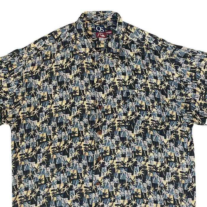 Quiksilver VTG Quiksilver XL Palm Tree Aloha Hawaiian Flower | Grailed