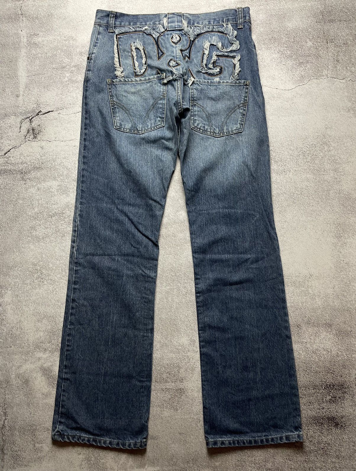 Dolce & Gabbana Dolce & Gabanna Y2k Vintage Rare Luxury Jeans Big Logo ...