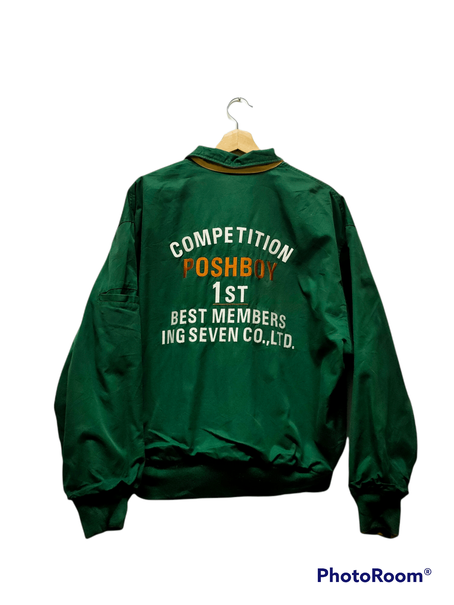 Vintage PoshBoy vintage reversible varsity jacket Spellout logo Size US XL / EU 56 / 4 - 11 Thumbnail