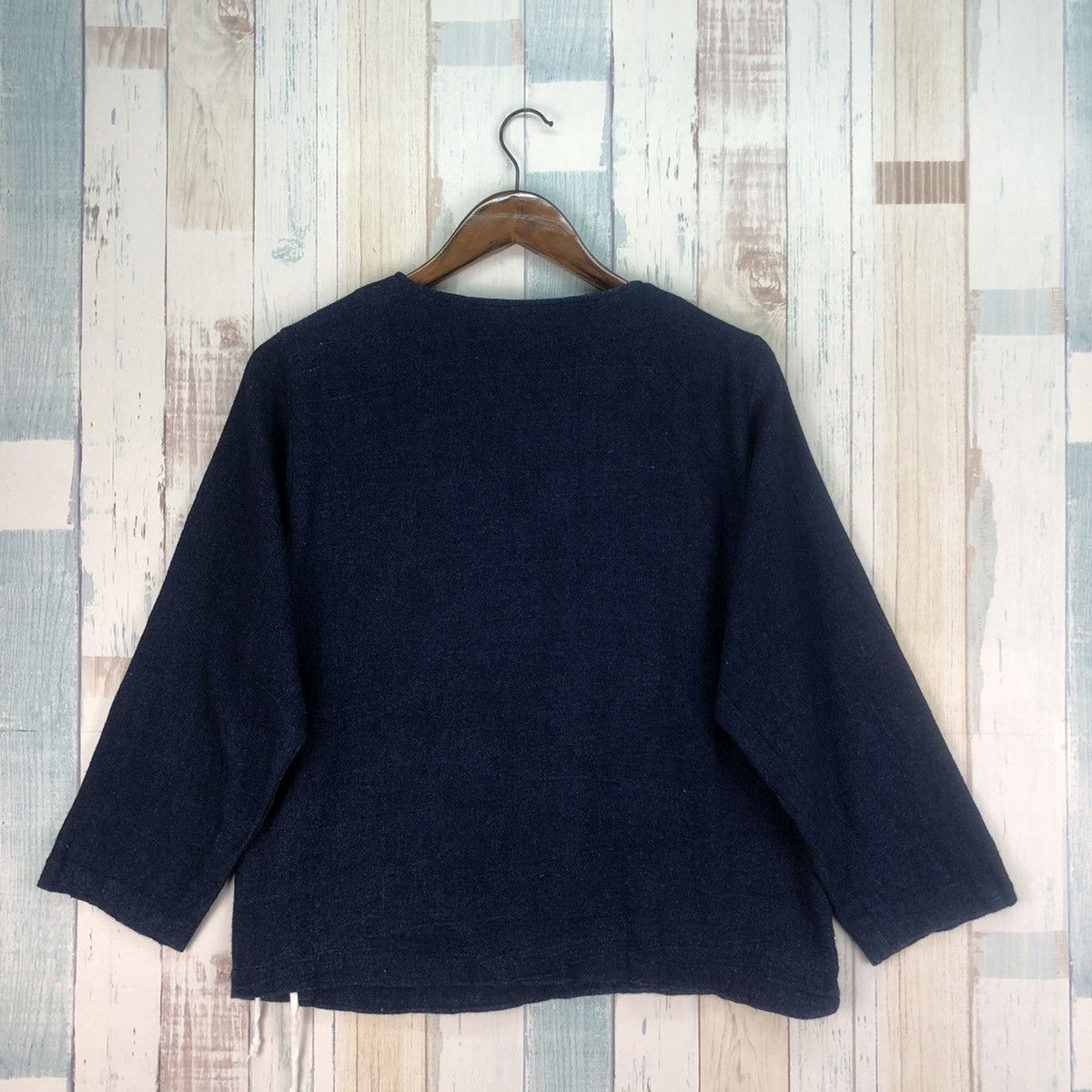 Japanese Brand × Native × Vintage Vintage Folks Art and Peace Native Indigo Shirt Size US M / EU 48-50 / 2 - 2 Thumbnail