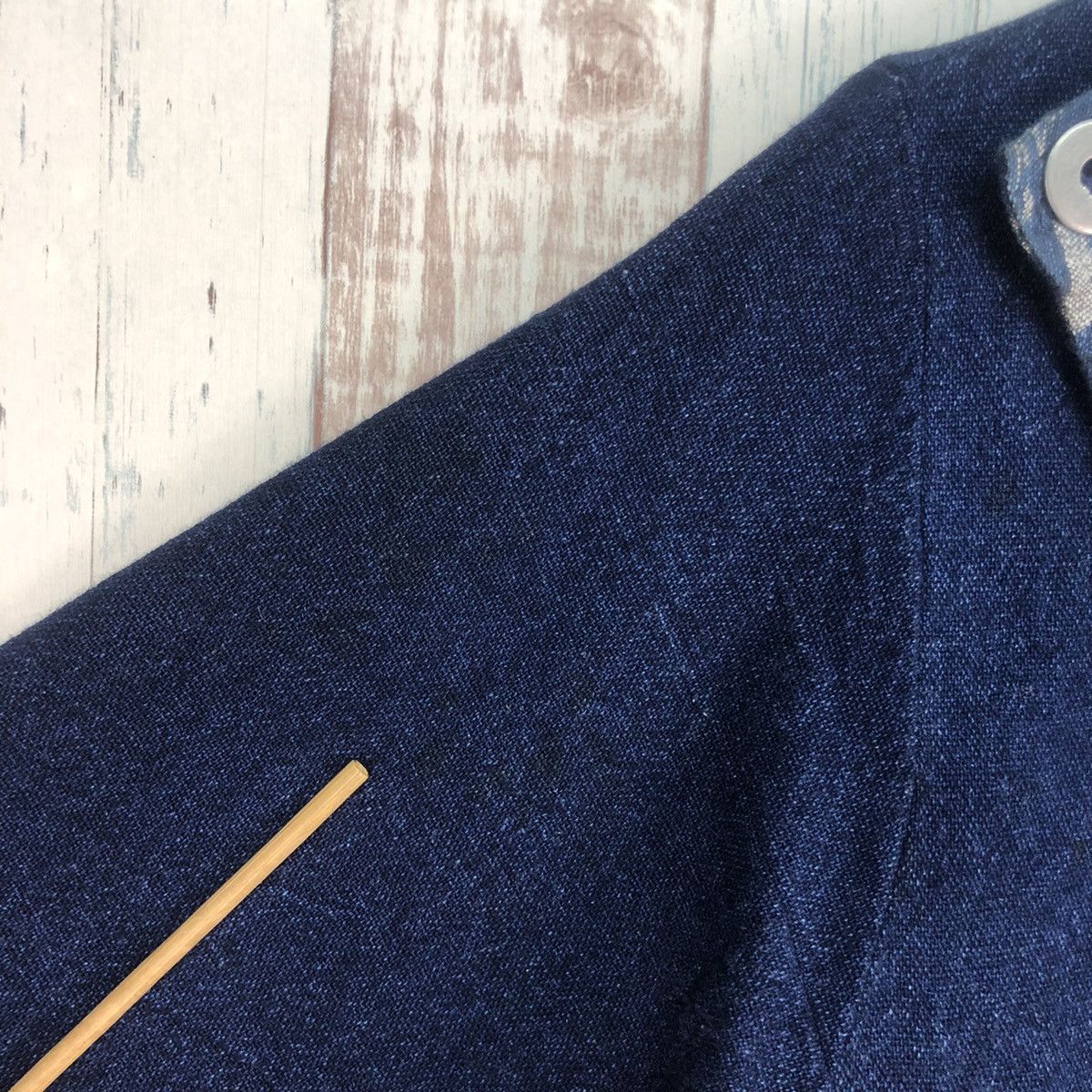 Japanese Brand × Native × Vintage Vintage Folks Art and Peace Native Indigo Shirt Size US M / EU 48-50 / 2 - 8 Thumbnail