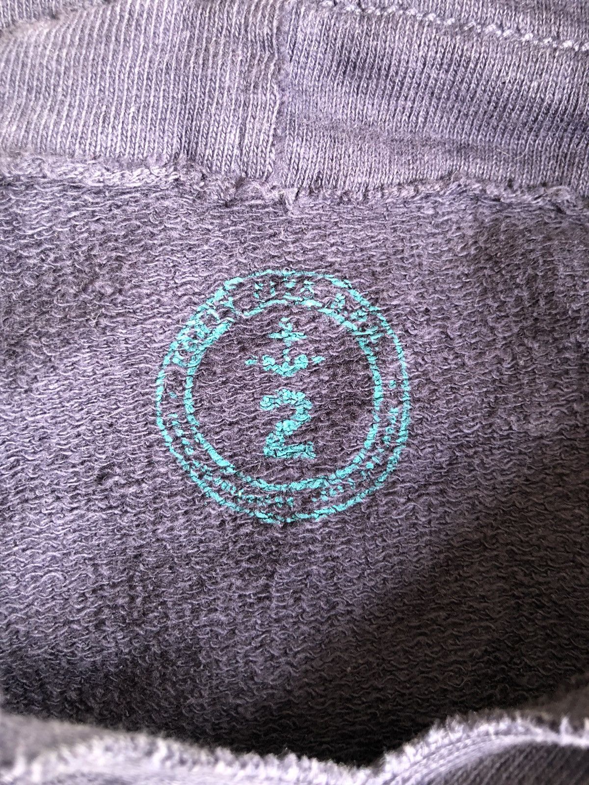45rpm OG 45RPM 🇯🇵 Spell Out Indigo Dyed Logo Cropped Hoodie Size US M / EU 48-50 / 2 - 7 Thumbnail