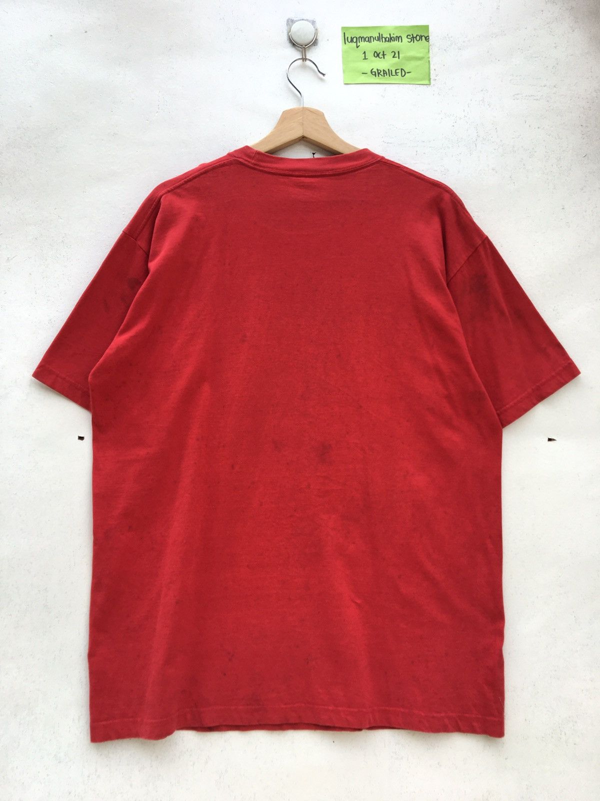 NBA Vintage Chicago Bulls NBA Big Logo XL Size Tee Size US XL / EU 56 / 4 - 14 Thumbnail